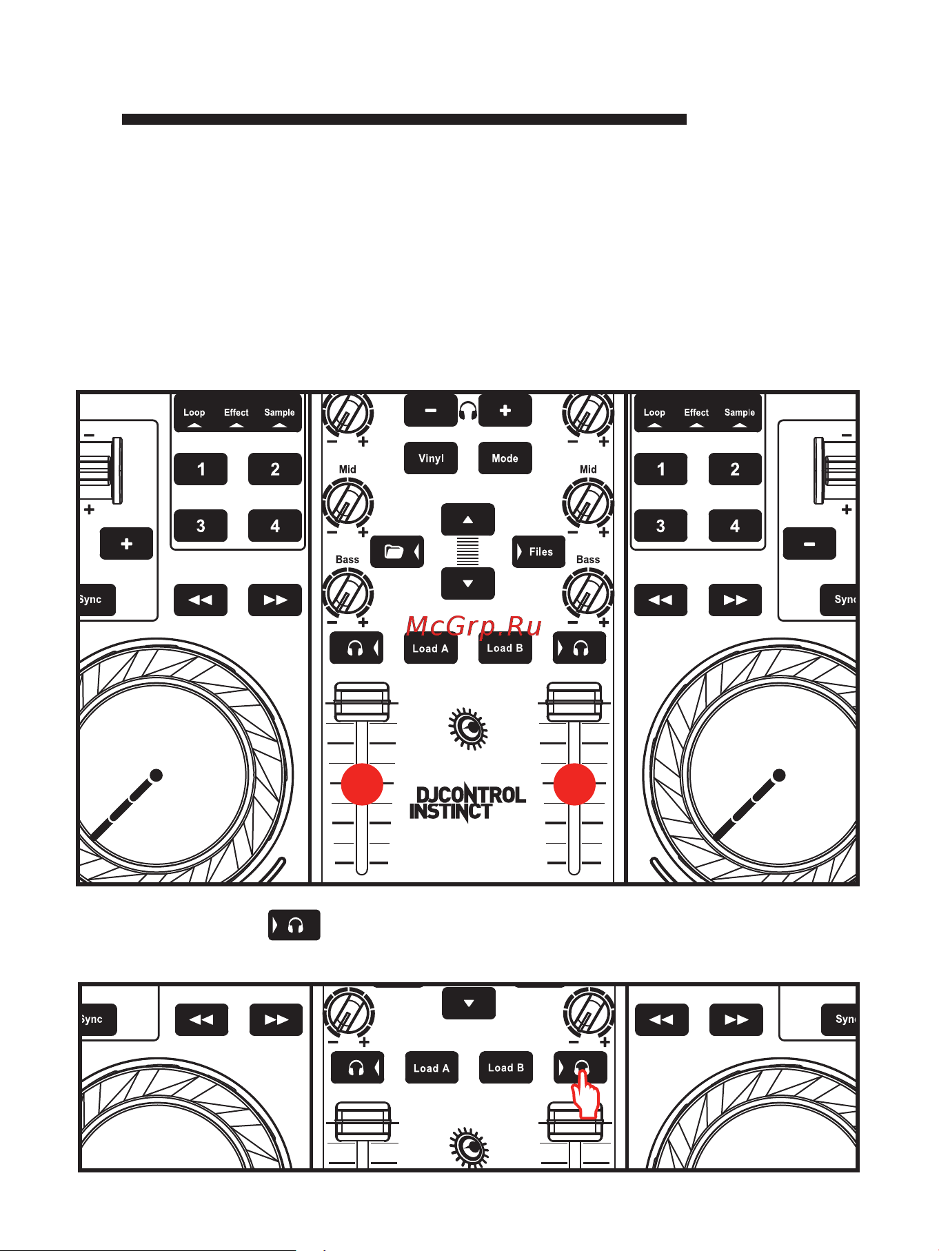 Hercules DJ Control Instinct S Series [6/13] Предпрослушивание дорожки