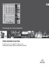 Behringer DJX750 Руководство по эксплуатации