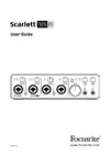Focusrite Scarlett 18i8 USB Руководство по эксплуатации