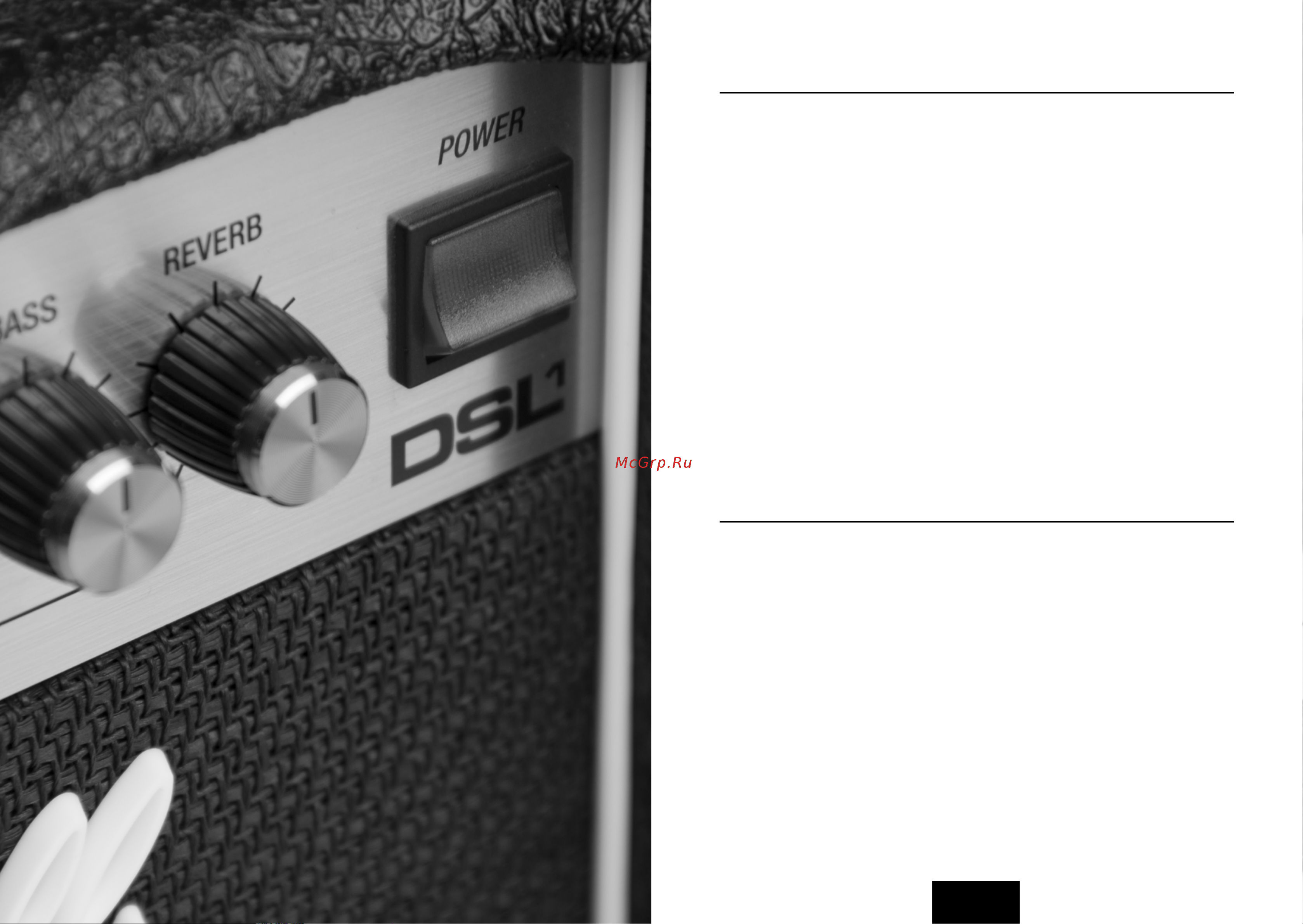 Marshall DSL1C [2/6] Introduction