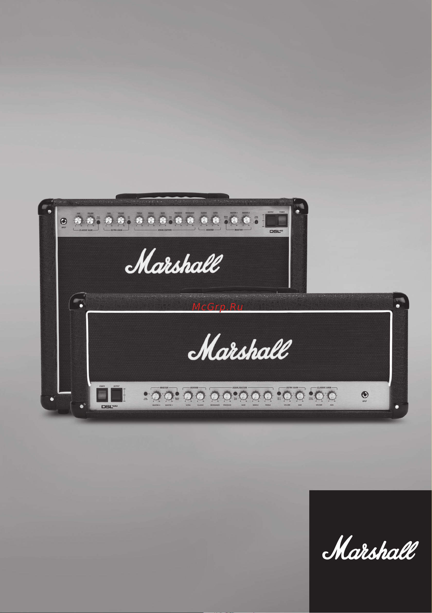 Marshall DSL40 Руководство по эксплуатации онлайн