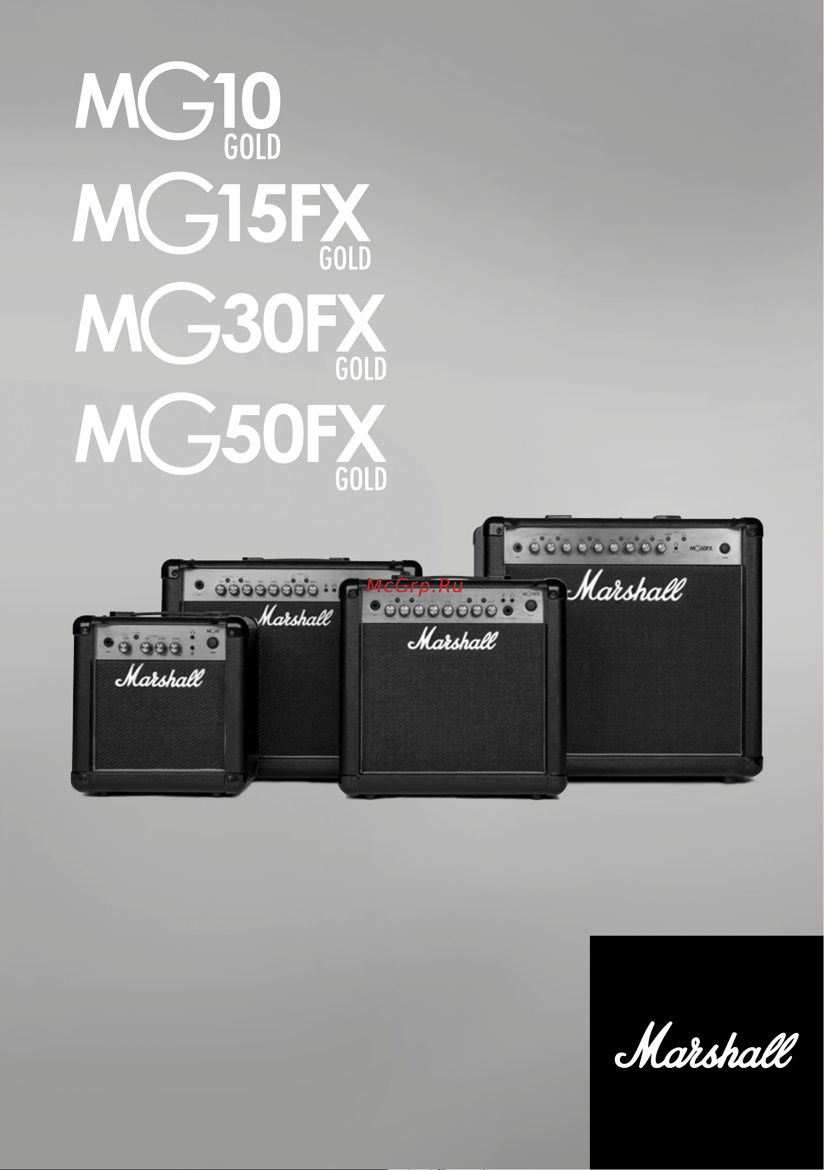 Marshall MG30FX Руководство по эксплуатации онлайн