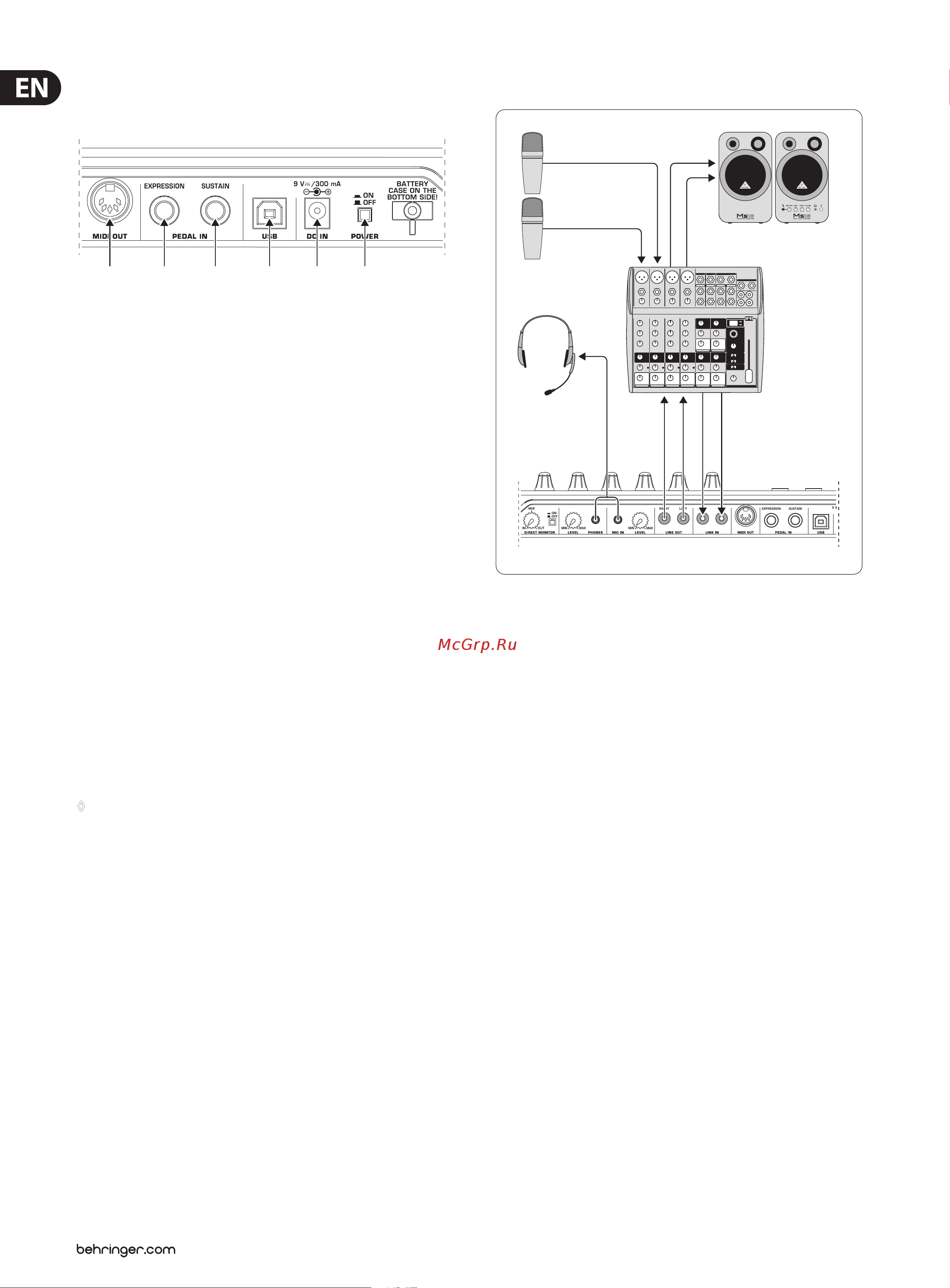 Behringer UMA25S MIDI [10/24] 22 23 24 25 26 27