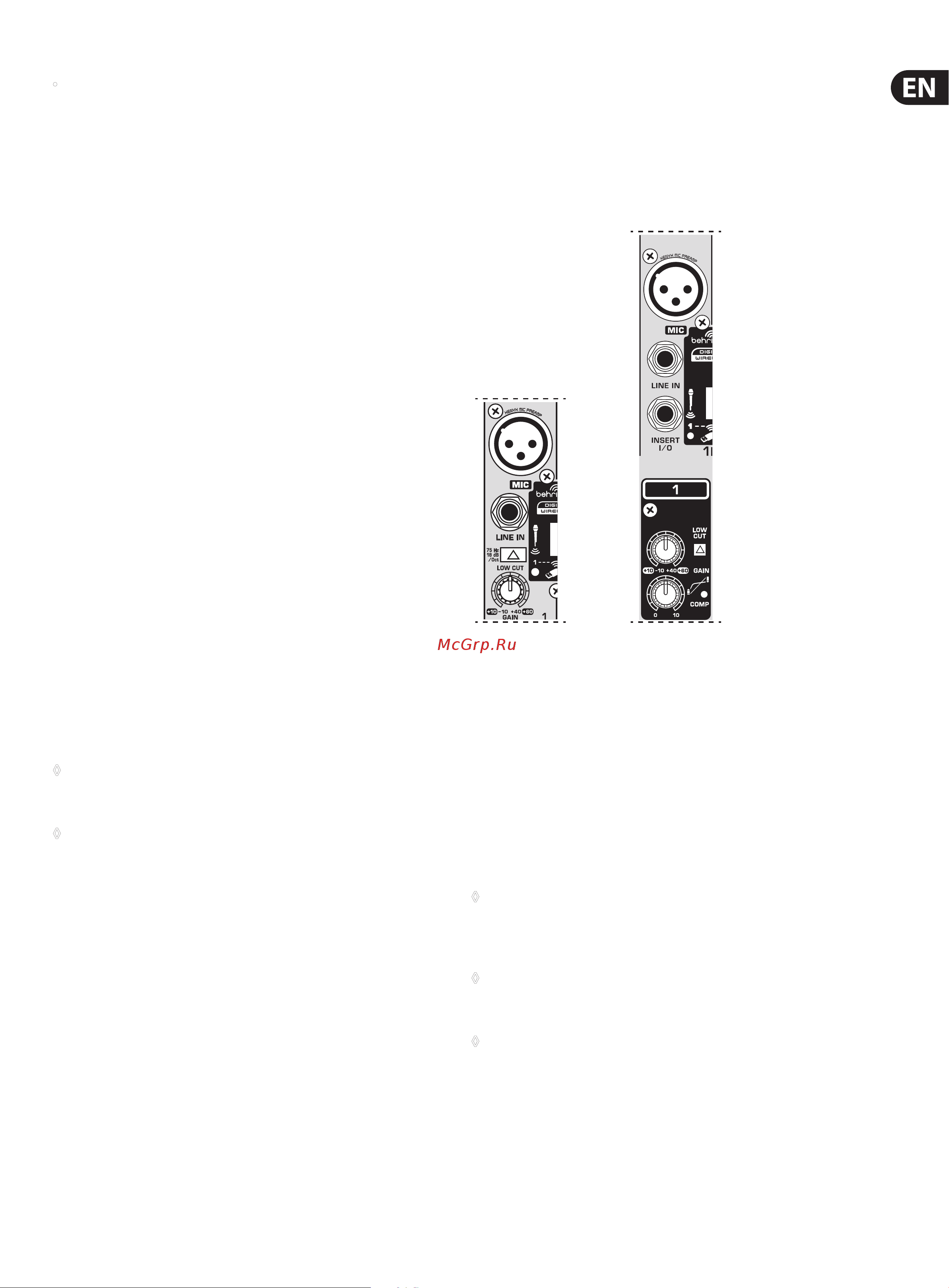 Behringer QX2222USB [5/26] The user s manual