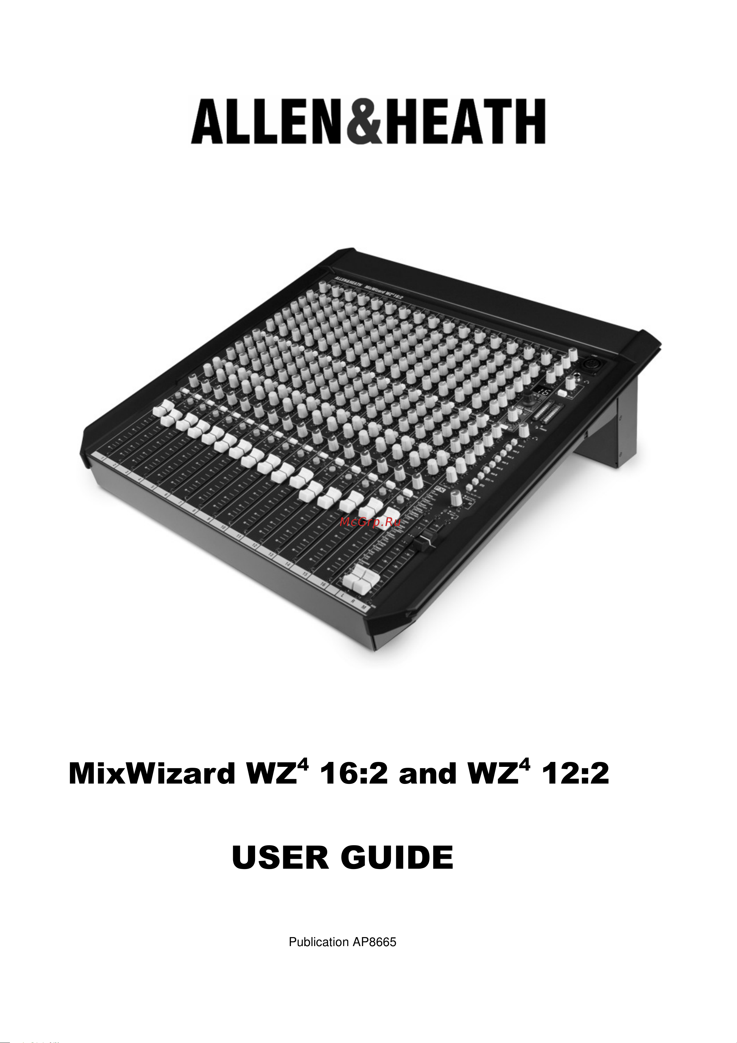 ALLEN & HEATH WZ4 12 Руководство по эксплуатации онлайн