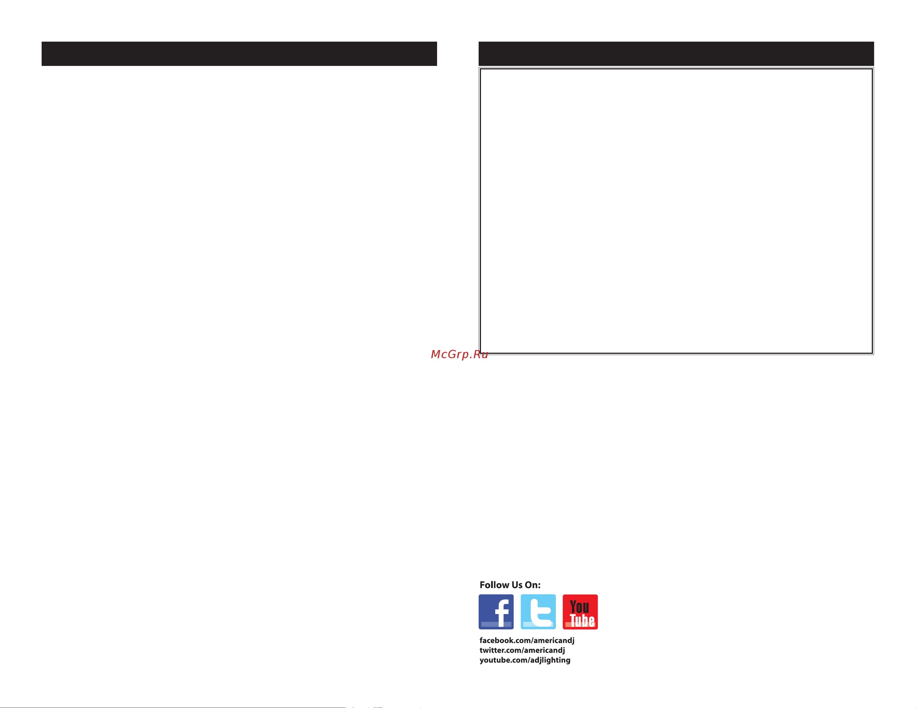 ADJ Duo Scan RG [10/10] Auto sensing voltage