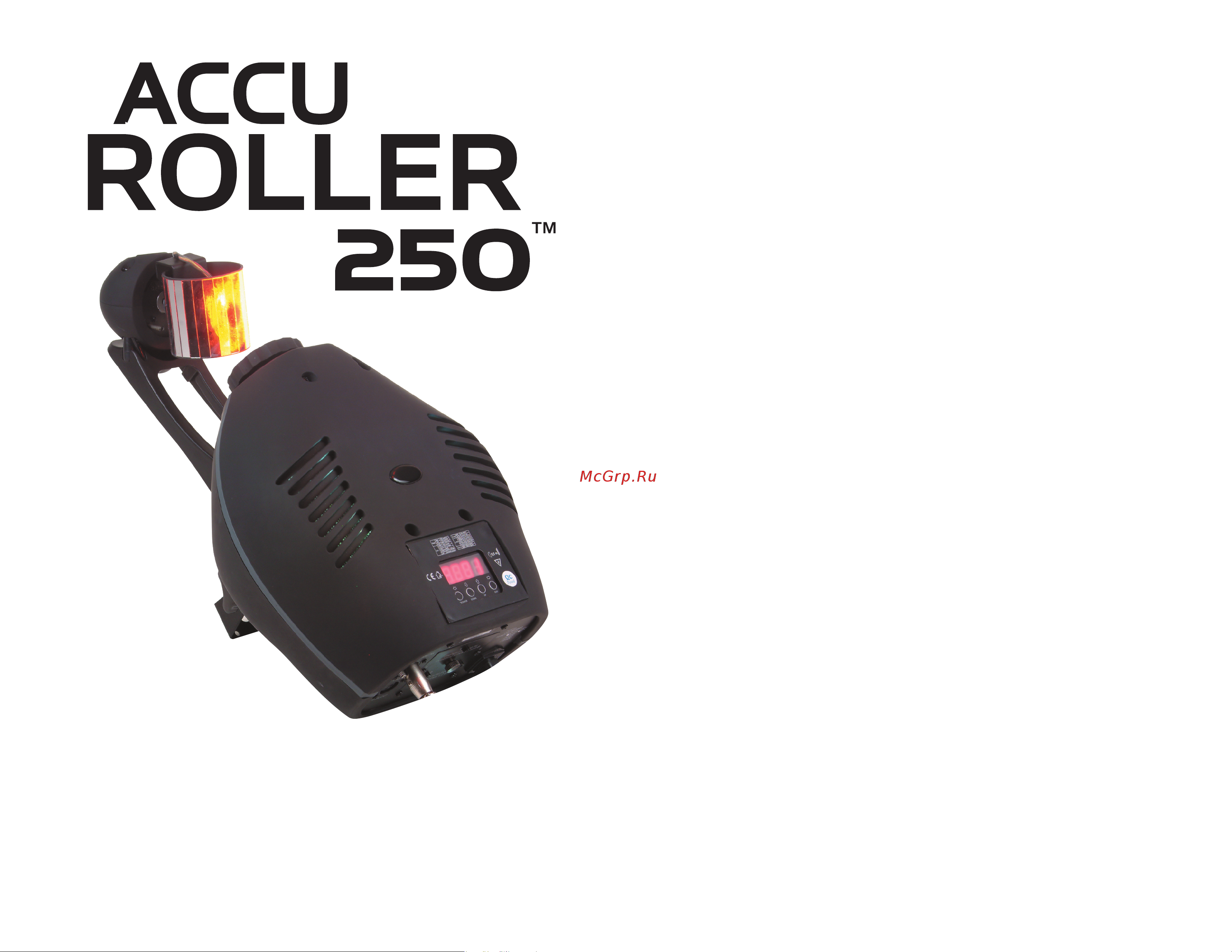 ADJ Accu Roller 250 Руководство по эксплуатации онлайн