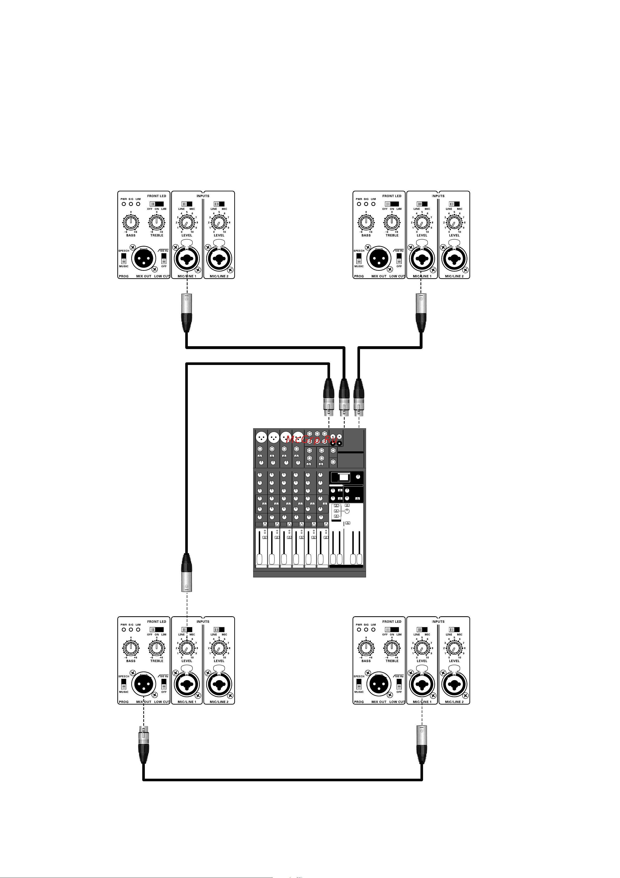 TURBOSOUND M12 [7/24] Left right