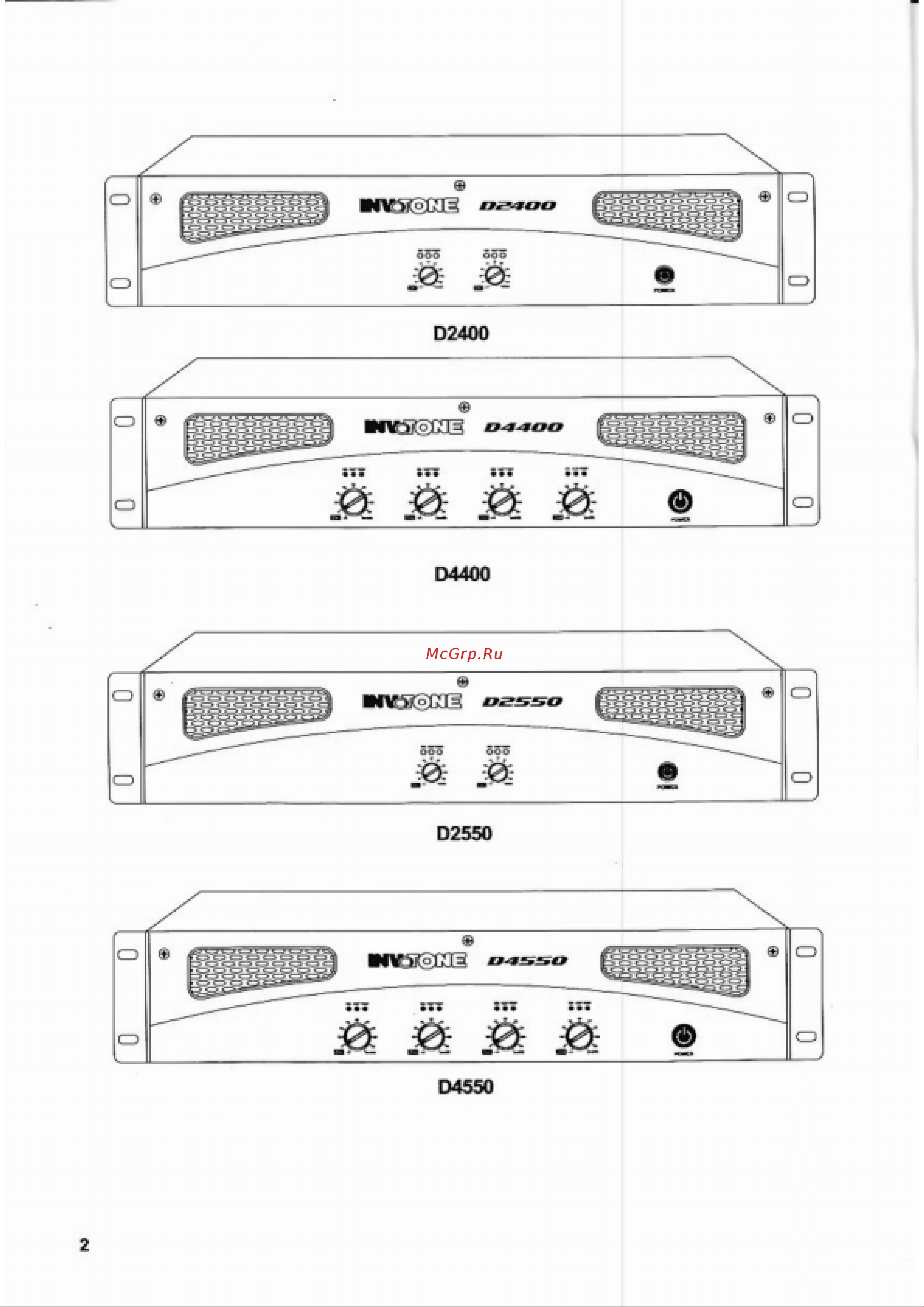 Invotone D4400 Руководство по эксплуатации онлайн [4/14] 759265