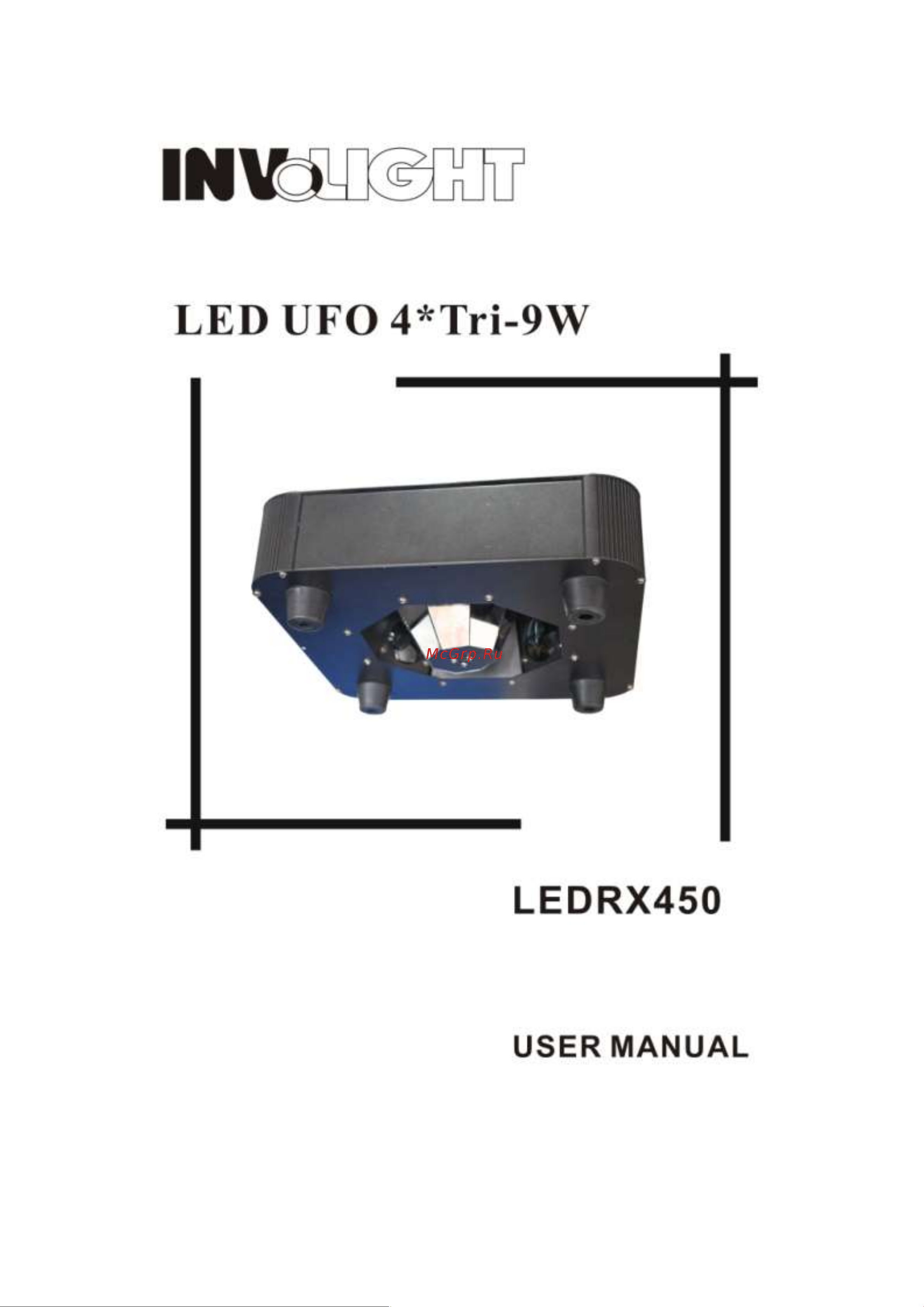 Involight LED RX450 Руководство по эксплуатации онлайн
