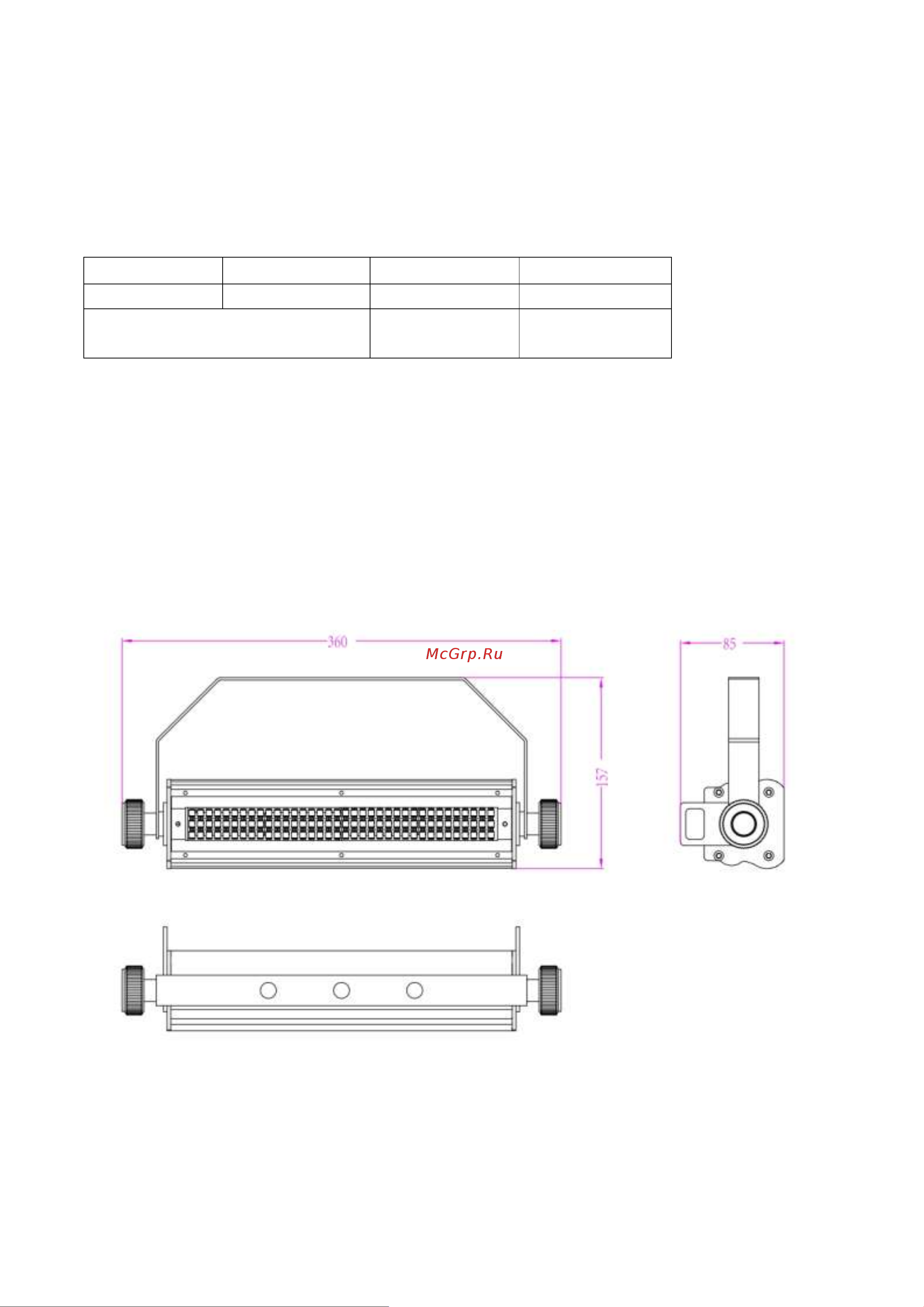 Involight LED STROB200 Руководство по эксплуатации онлайн [3/4] 759321