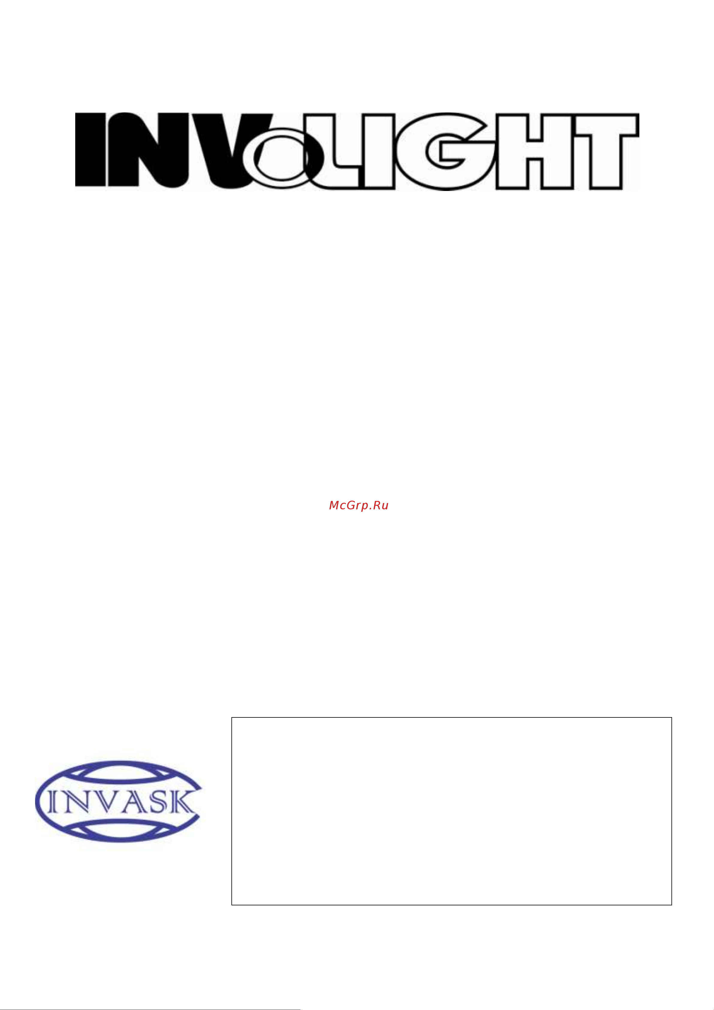Involight LED STROB200 Руководство по эксплуатации онлайн [4/4] 759321