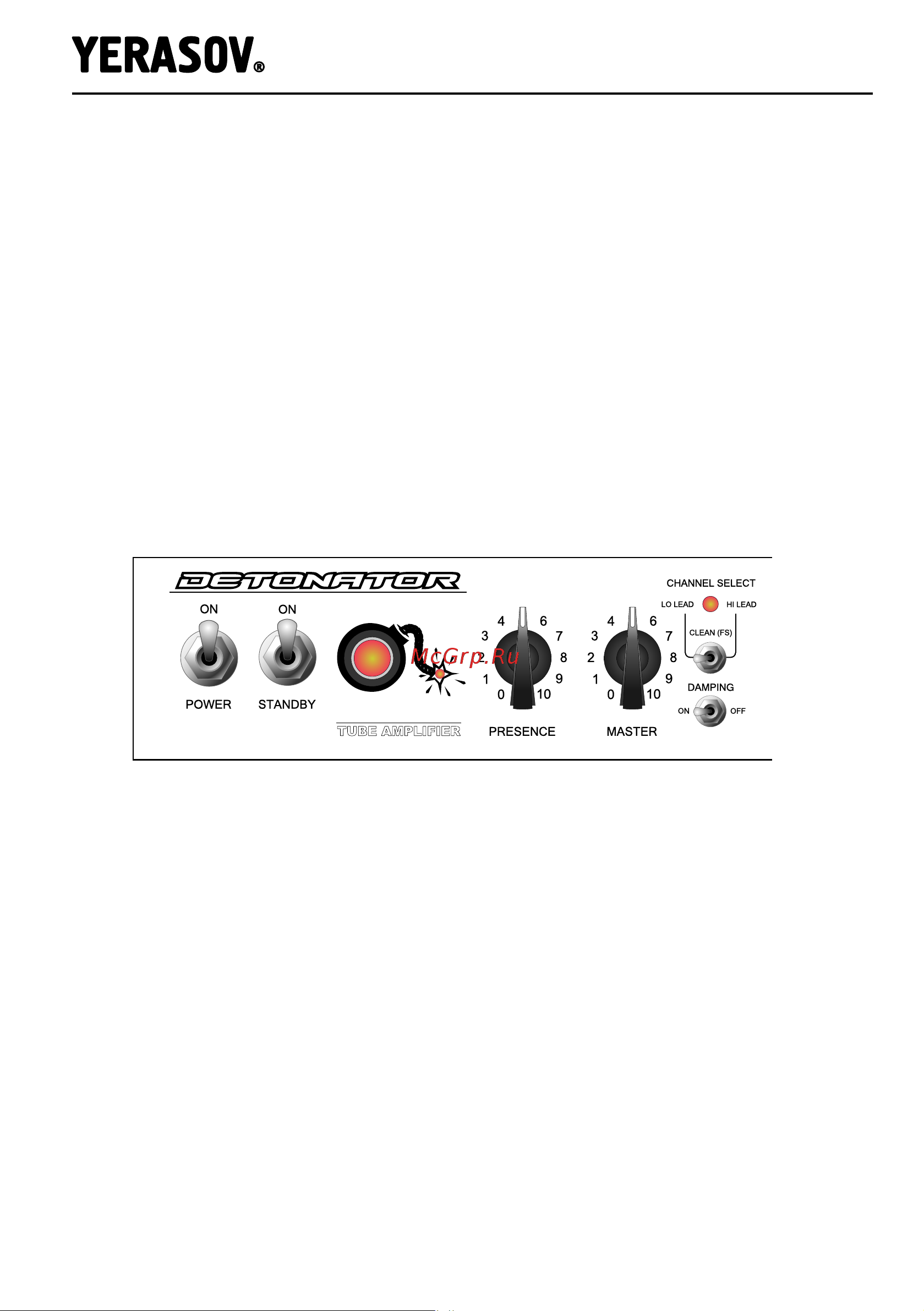 Yerasov DETONATOR-50 6L [8/16] Damping