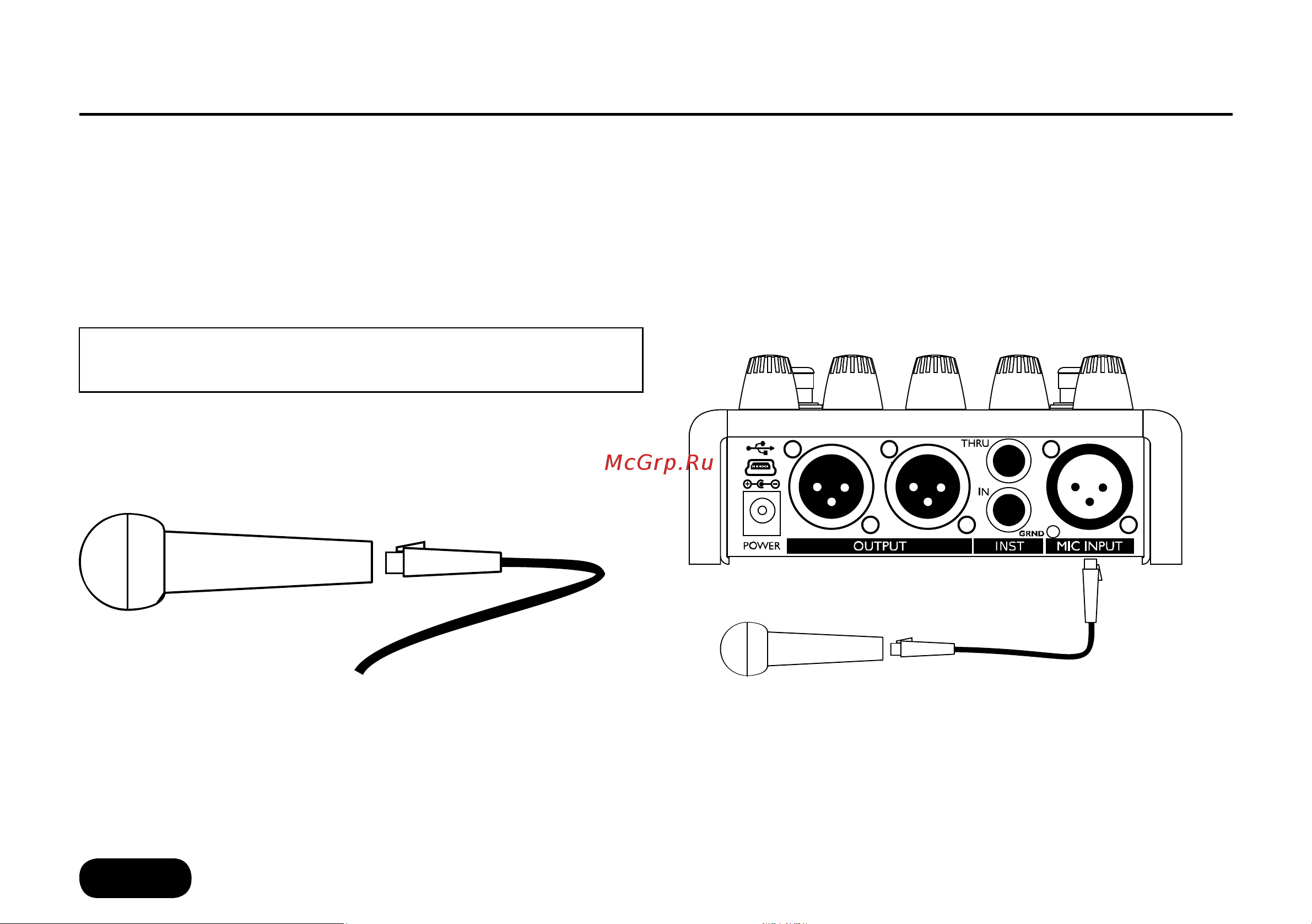 TC HELICON VoiceTone Harmony-G XT [6/29] Быстрое начало работы