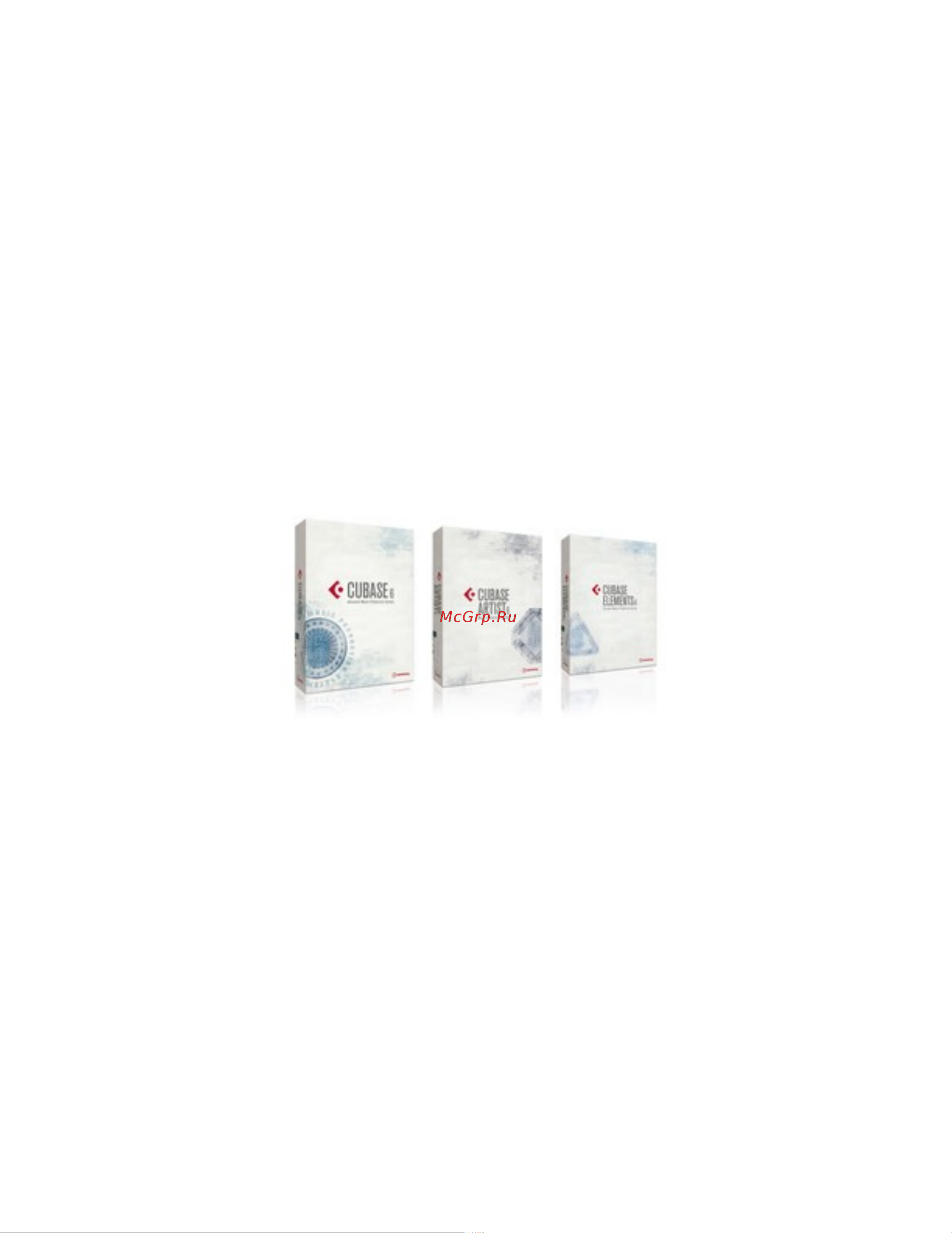 STEINBERG CUBASE 6 Руководство по эксплуатации онлайн