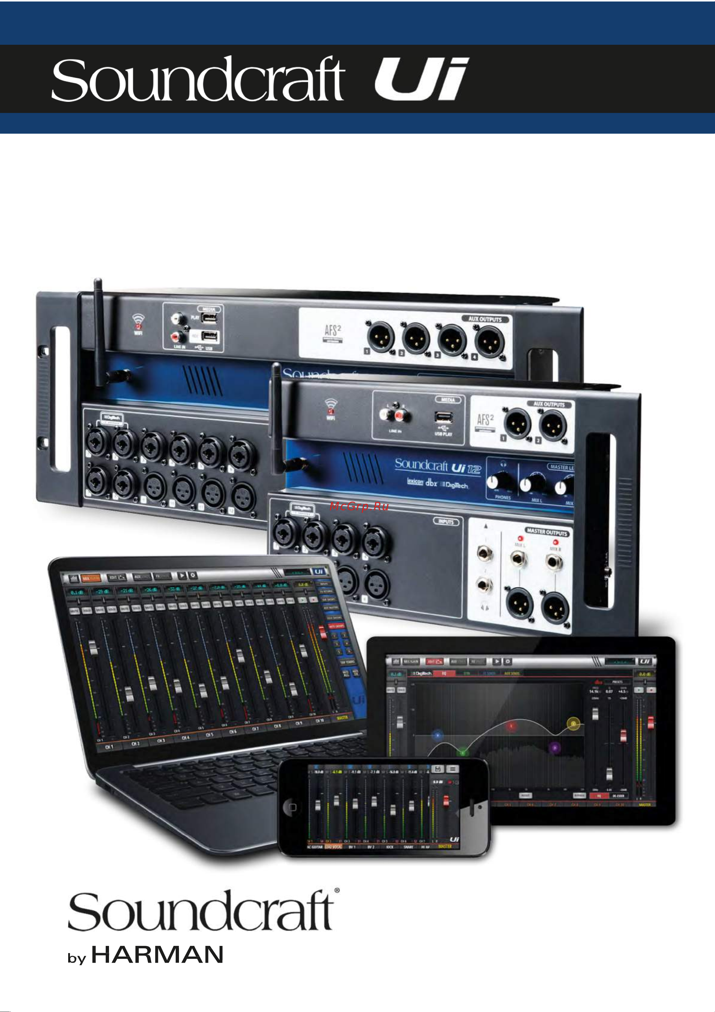 Soundcraft Ui-12 Руководство по эксплуатации онлайн