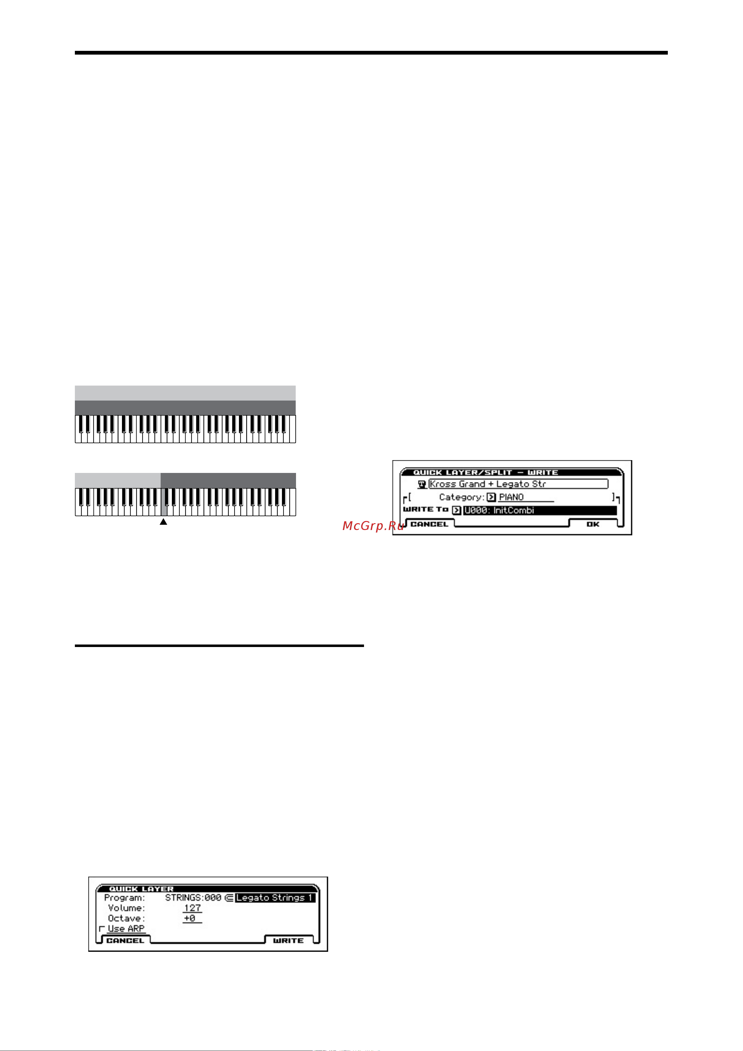Korg KROSS-88 [30/121] Piano bass