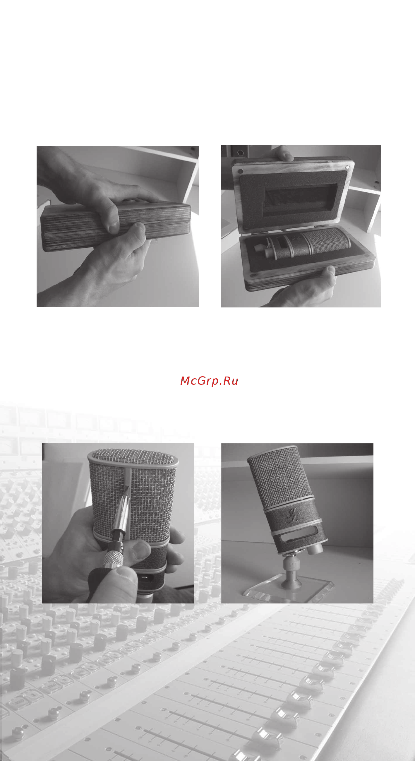 JZ MICROPHONES VINTAGE V47 [3/10] Руководство пользователя микрофонов серии vintage
