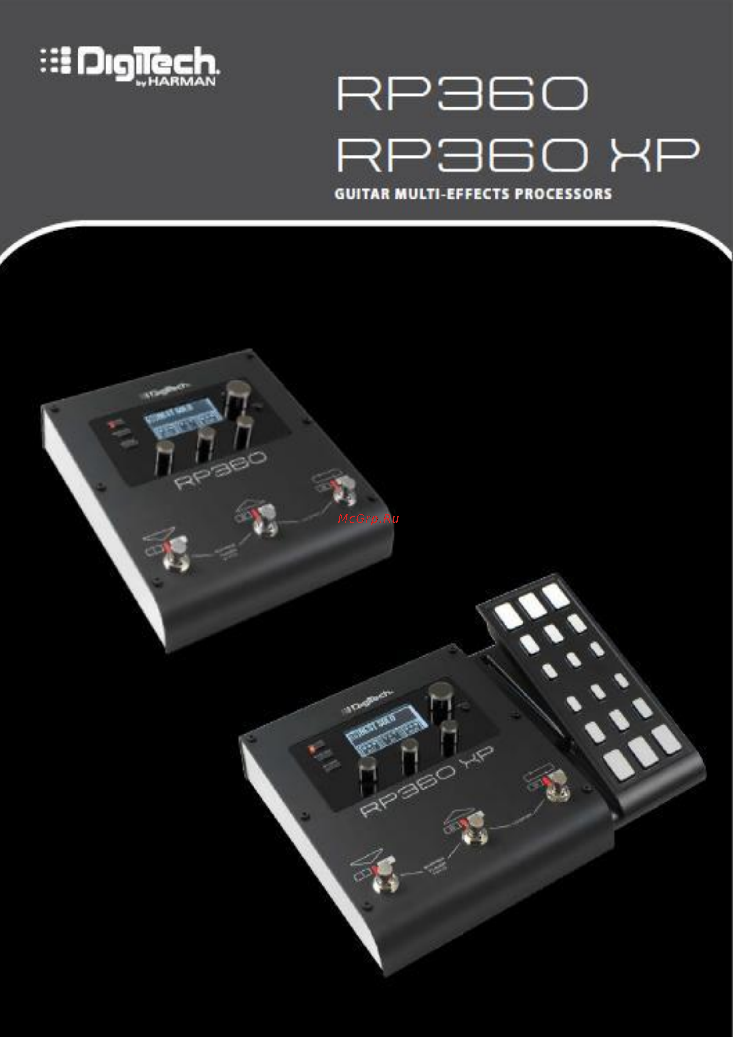 Digitech RP360XP Руководство по эксплуатации онлайн