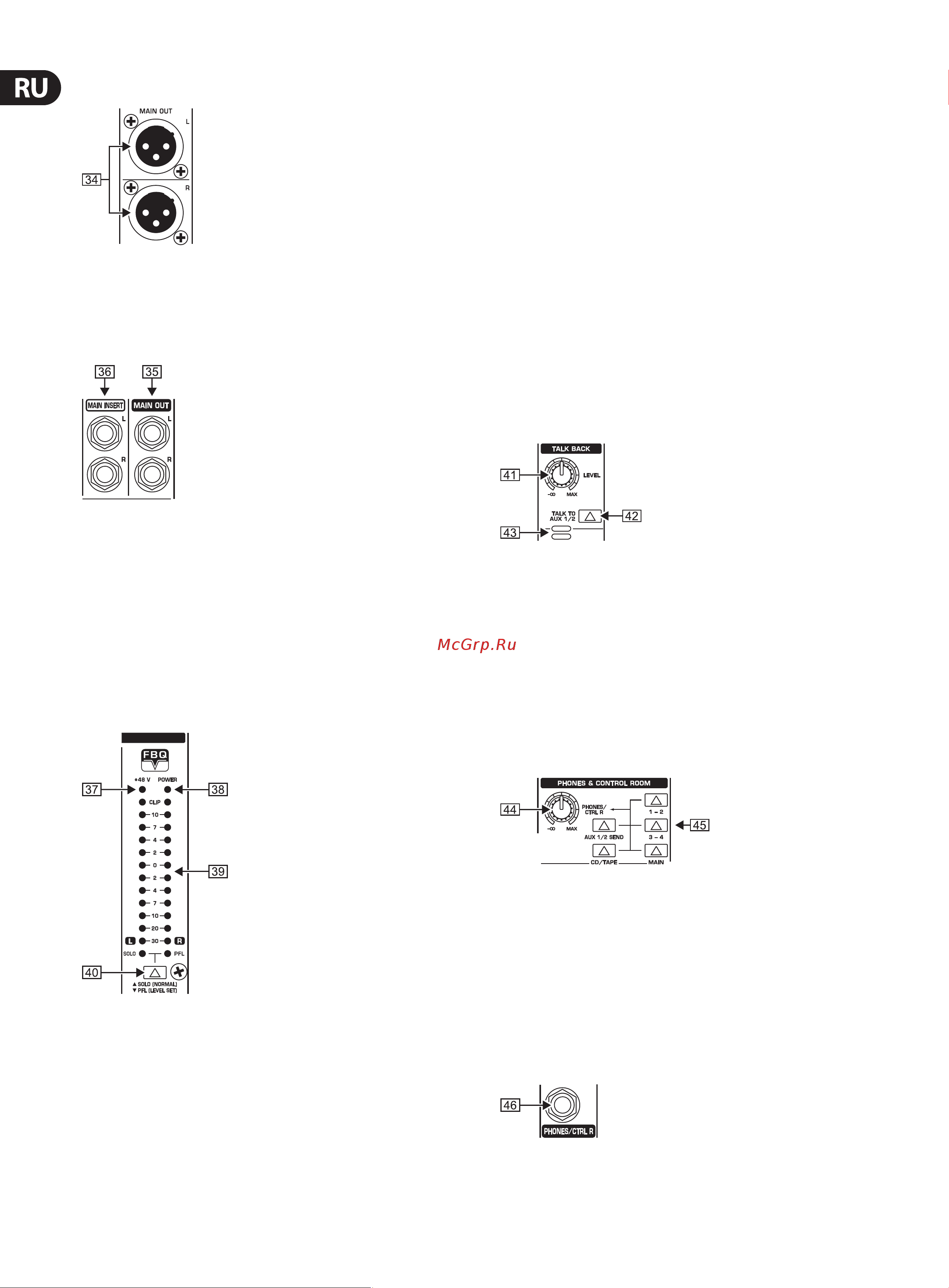 Behringer EURODESK SX 3242FX Руководство по эксплуатации онлайн [10/22] 759706