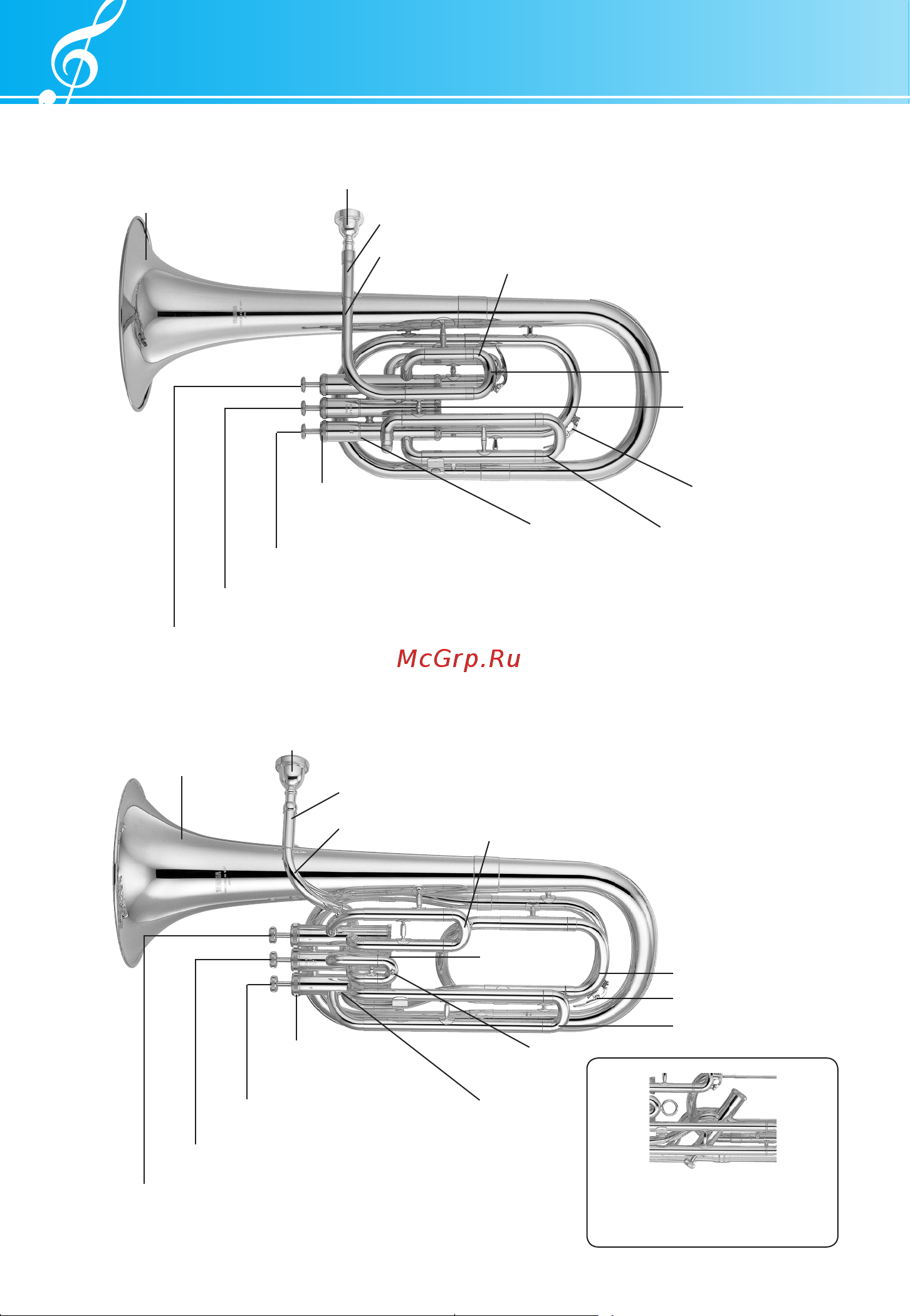 Yamaha YBH-301S [4/23] Номенклатура
