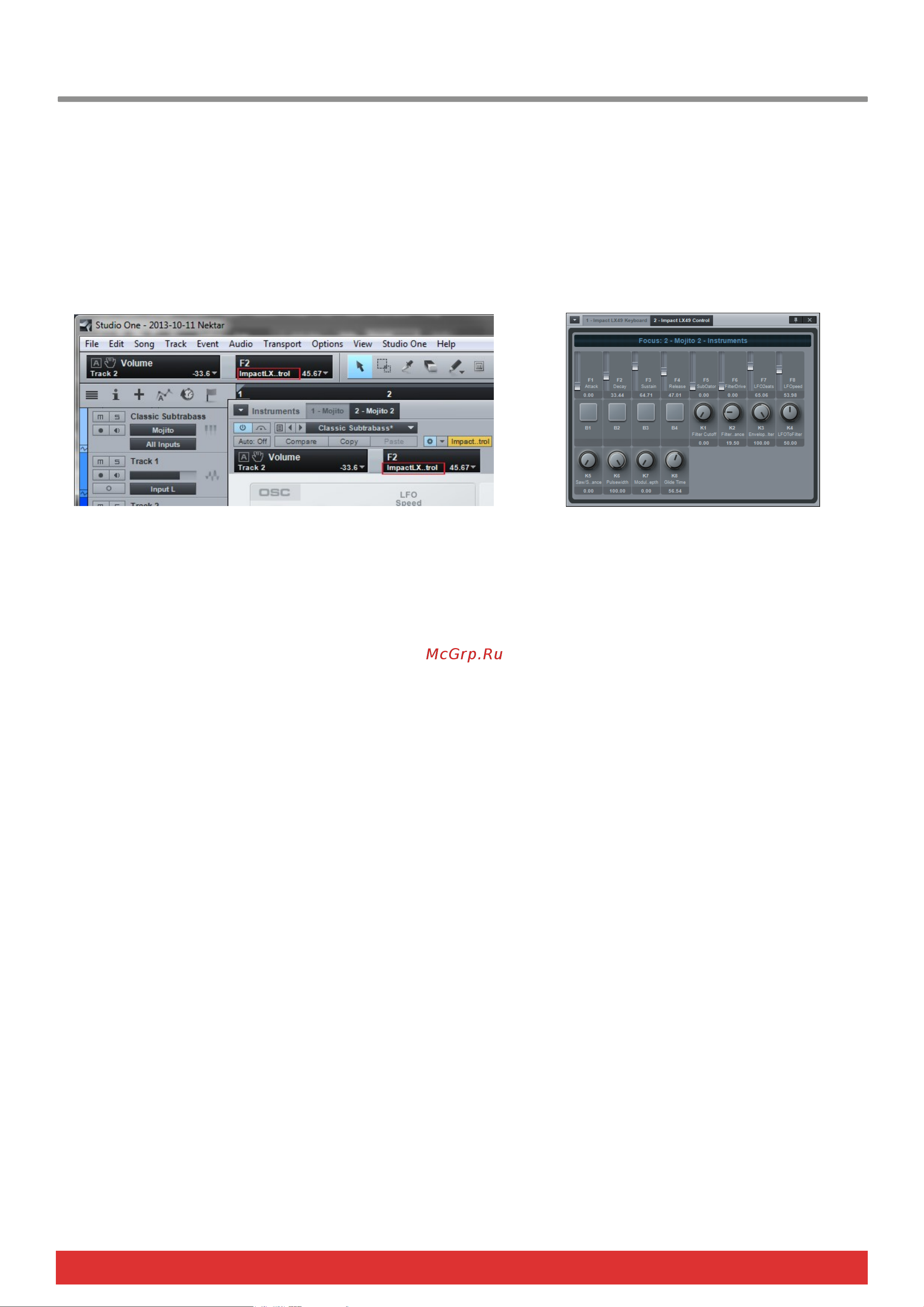 NEKTAR Impact LX25 [10/32] Customizing plug in mapping