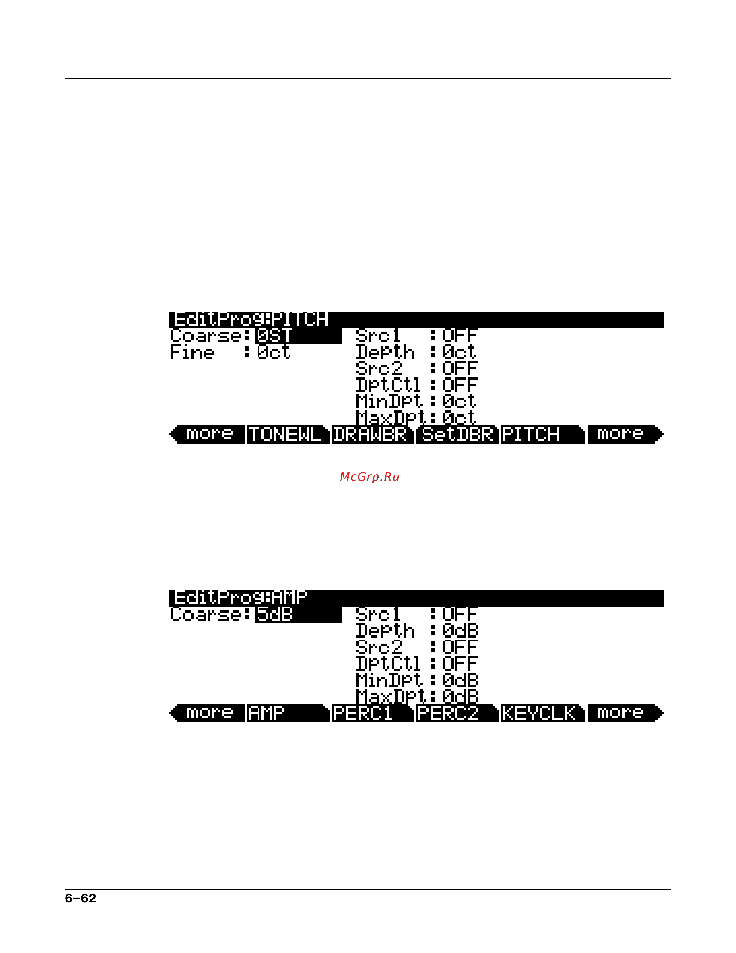 Kurzweil PC3K8+PC2RIB+KORE64 [120/425] Редактор kb3 кнопка set drawbars setdbr