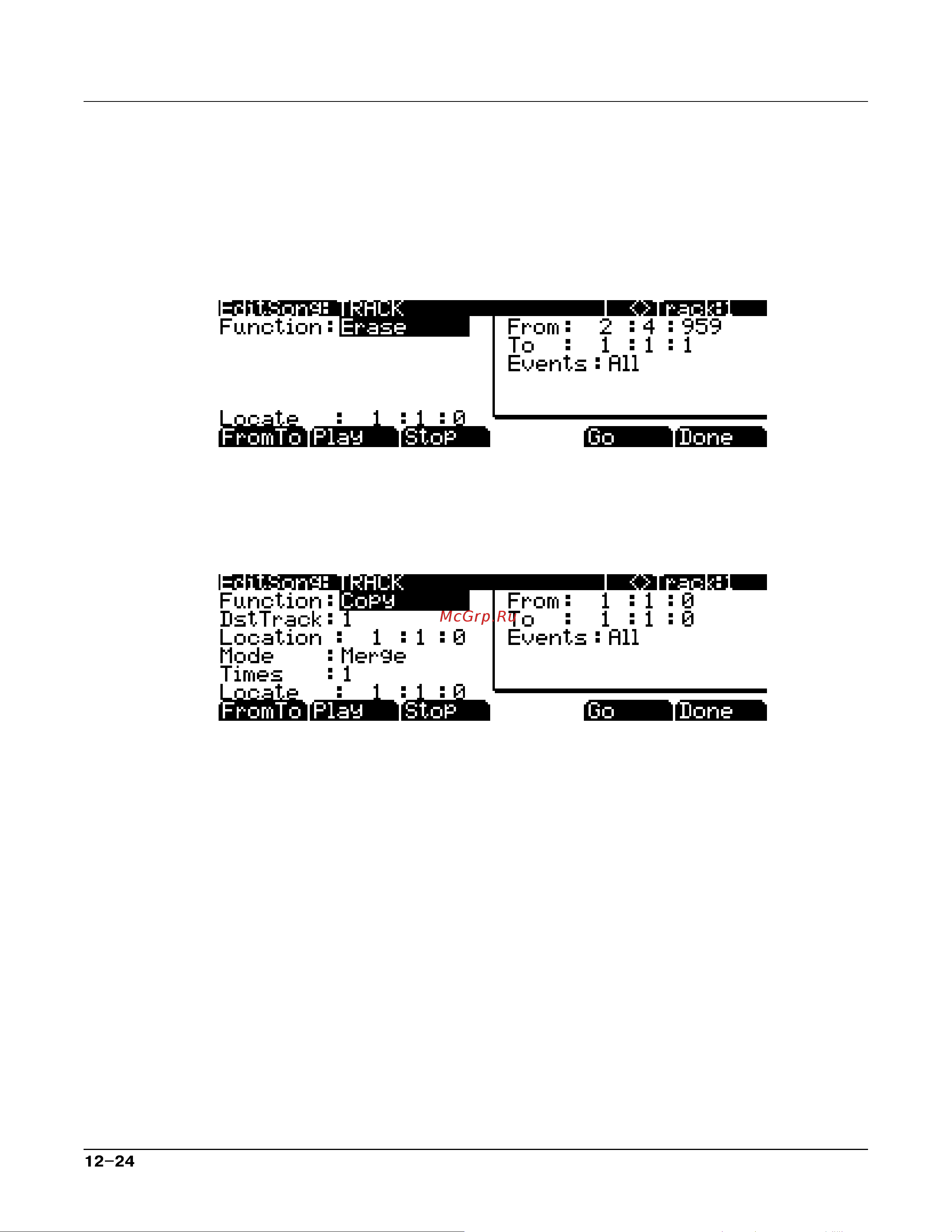 Kurzweil PC3K8+PC2RIB+KORE64 [292/425] Erase стирание