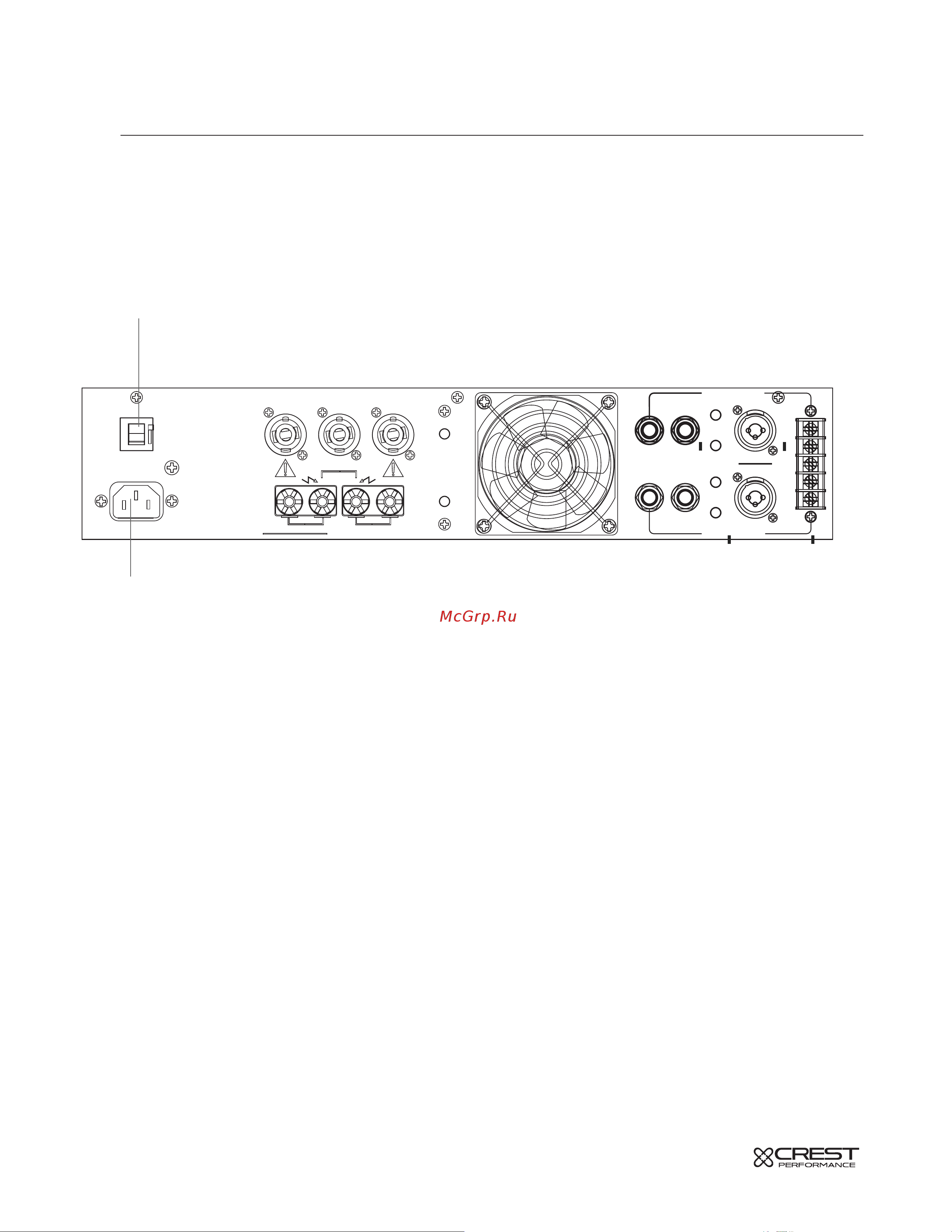CREST AUDIO CPX 2600 [16/36] Общее описание