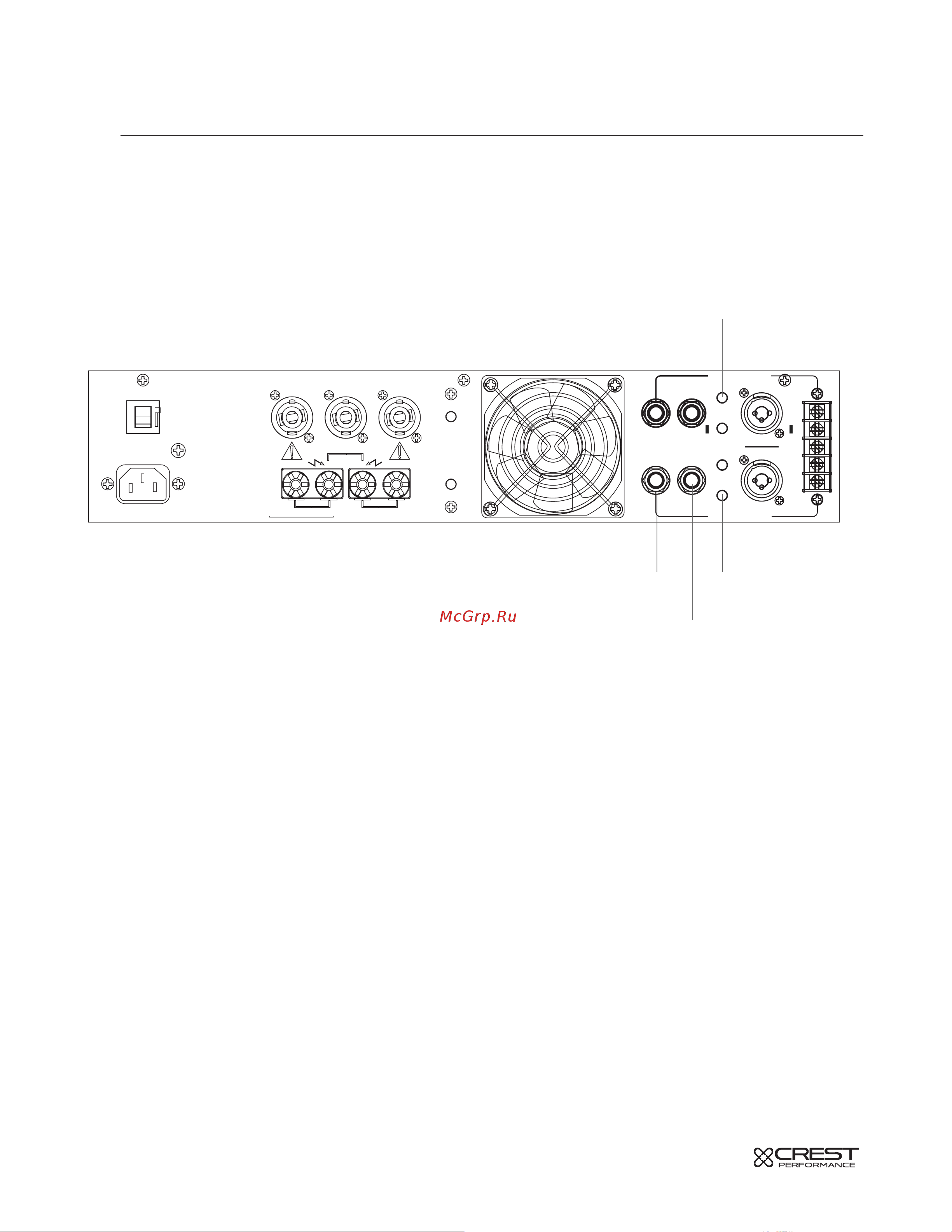 CREST AUDIO CPX 2600 [22/36] Общее описание