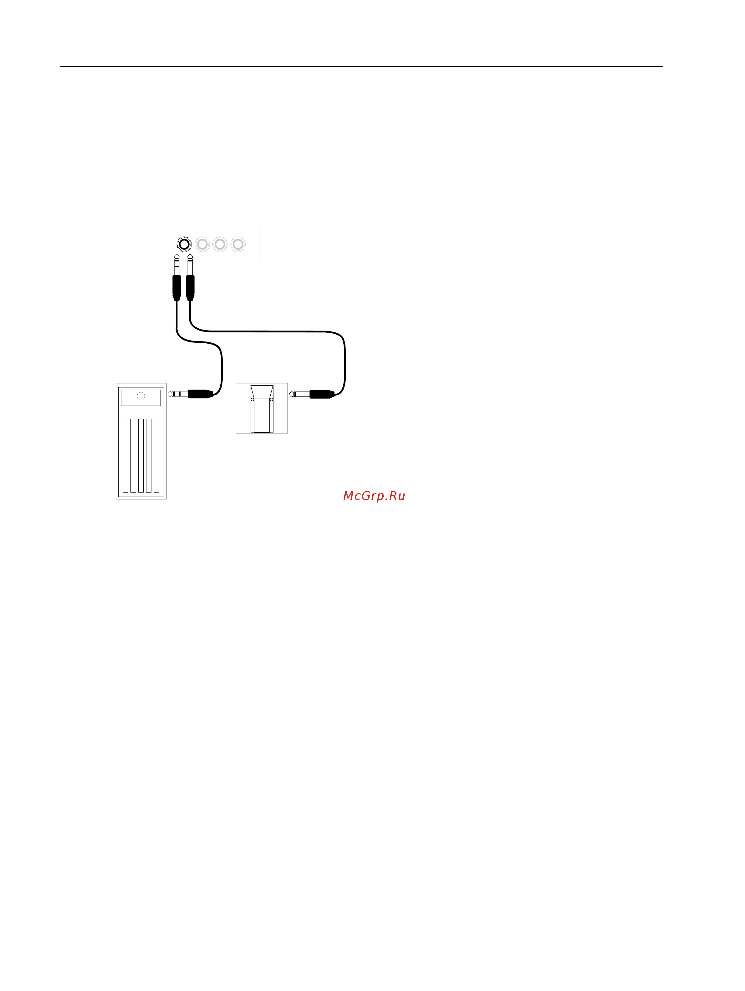 CLAVIA DMI AB CLAVIA NORD Rack 2X [10/114] Connecting a pedal