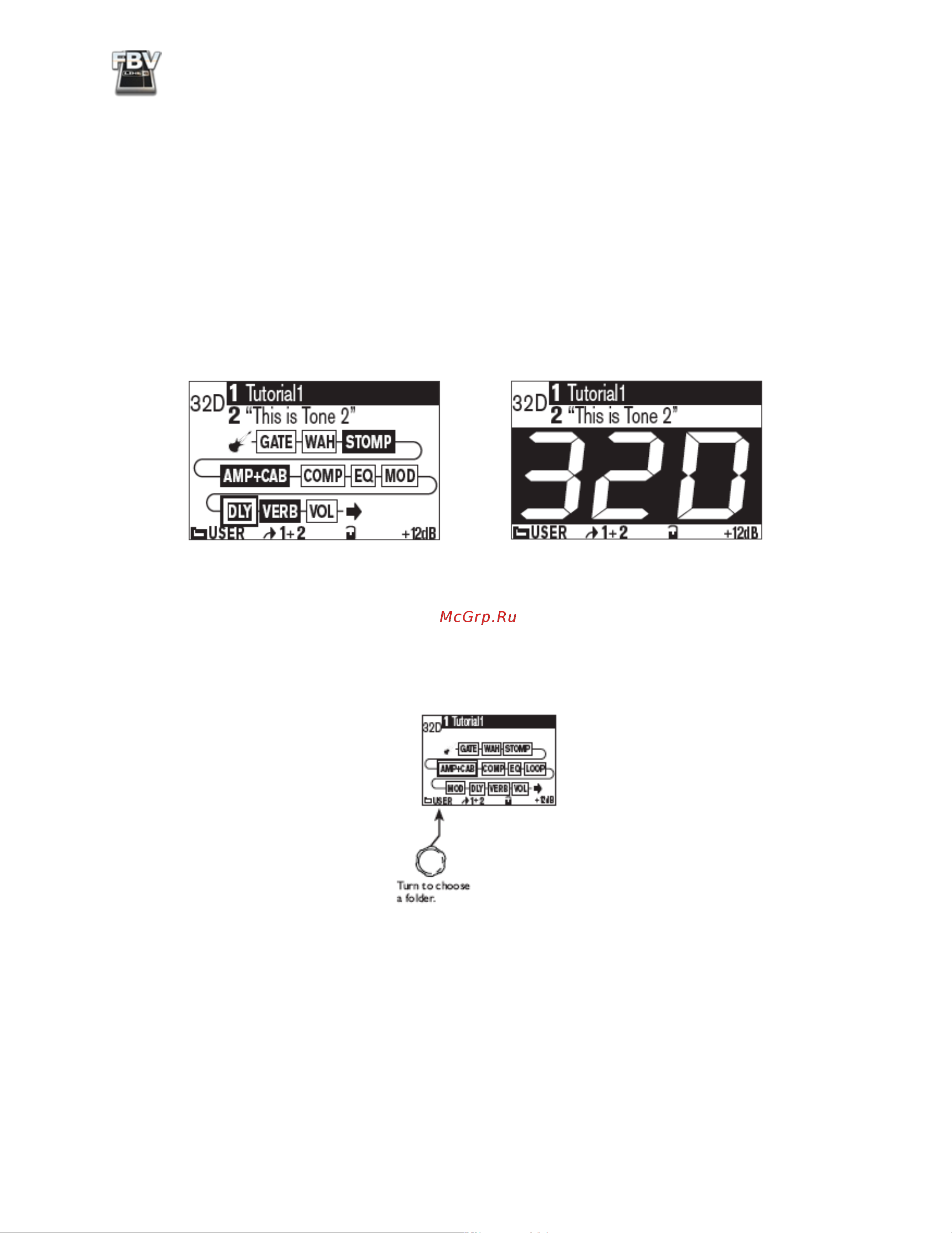 LINE 6 FBV Express MkII Manual [13/82] The user preset folder