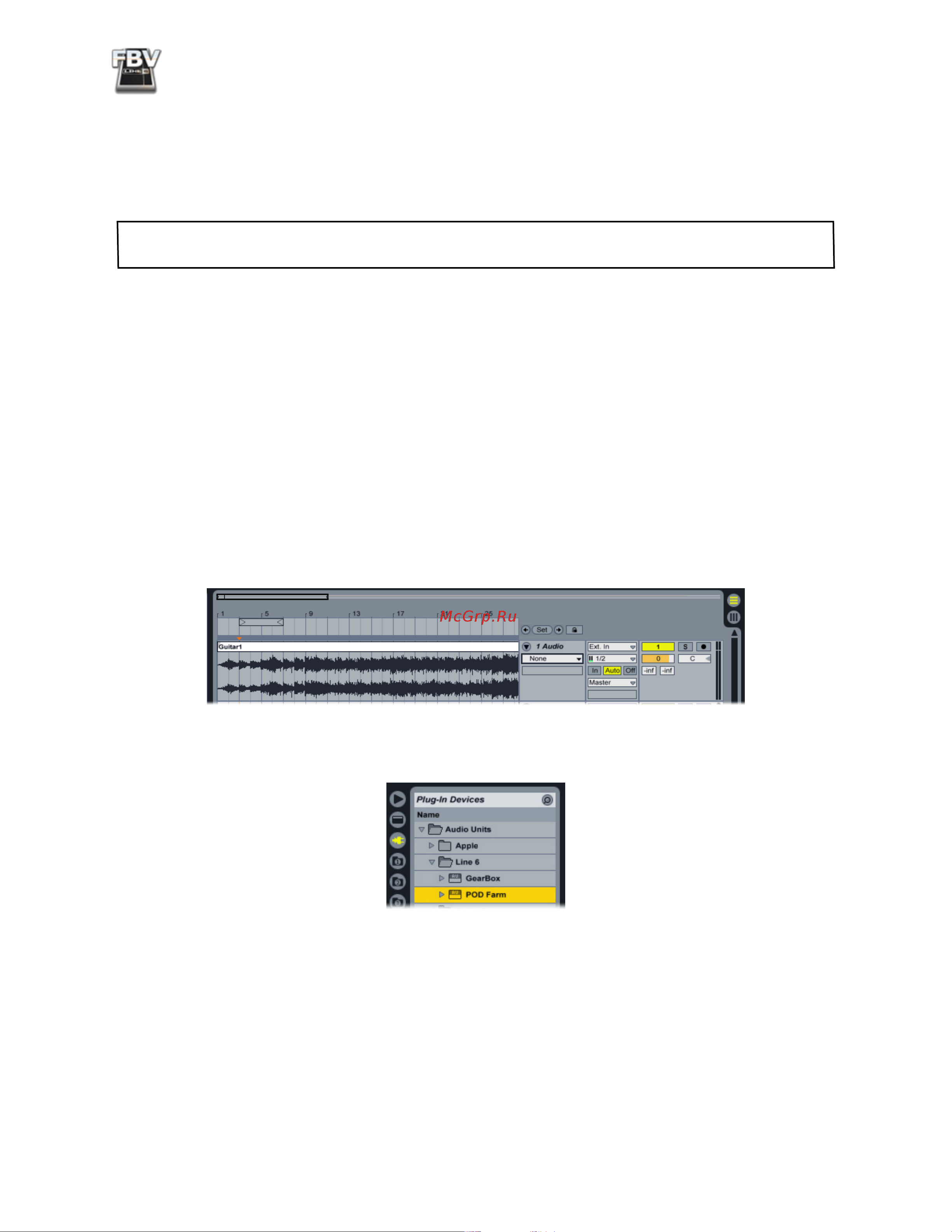 LINE 6 POD xt Live [56/82] Effect parameter