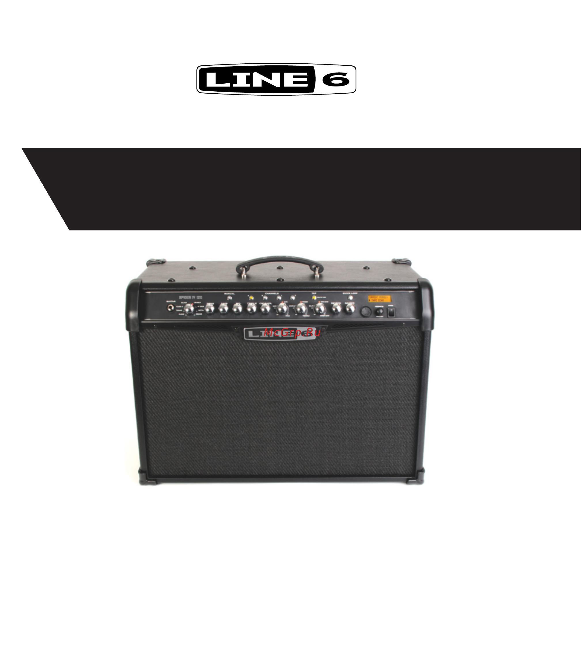 LINE 6 Spider IV 75 Руководство по эксплуатации онлайн