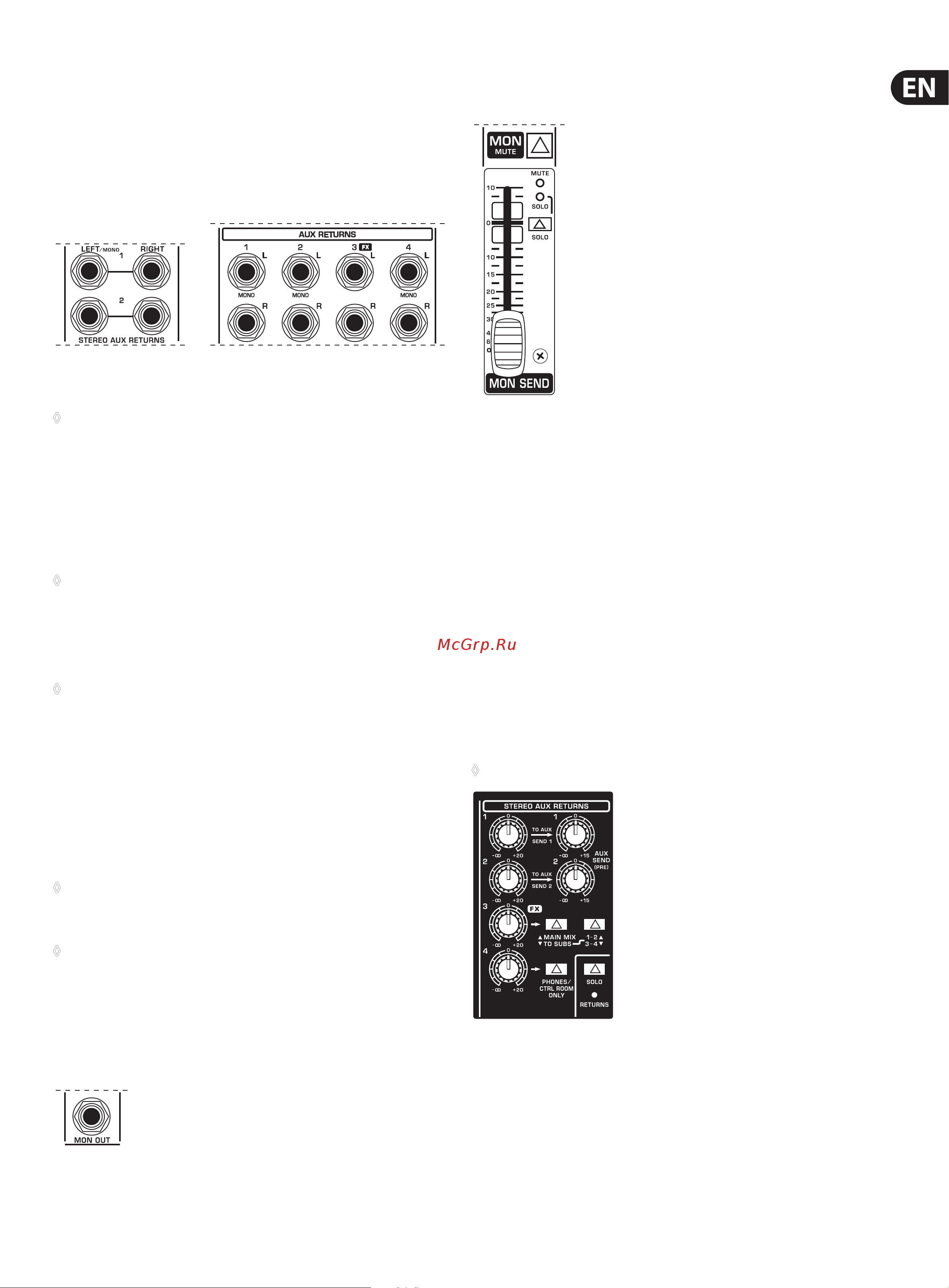 Behringer XENYX X1832USB Руководство по эксплуатации онлайн [9/19] 761061