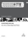 Behringer EUROPOWER PMP518M Руководство по эксплуатации