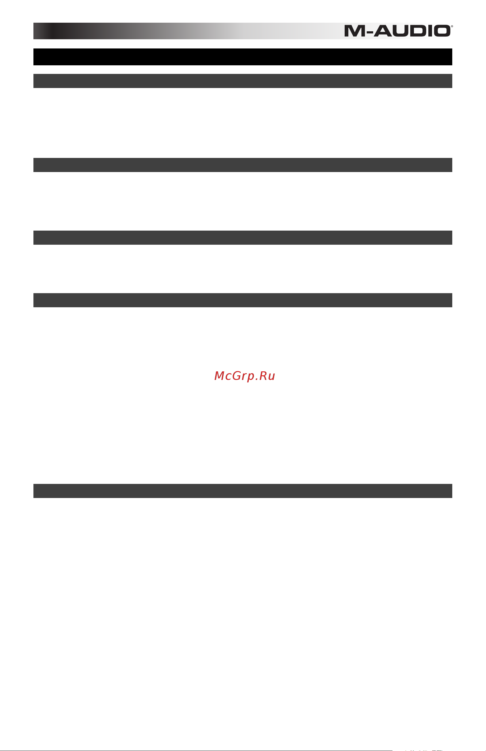 M-Audio Keystation Mini 32 - New [2/80] User guide english