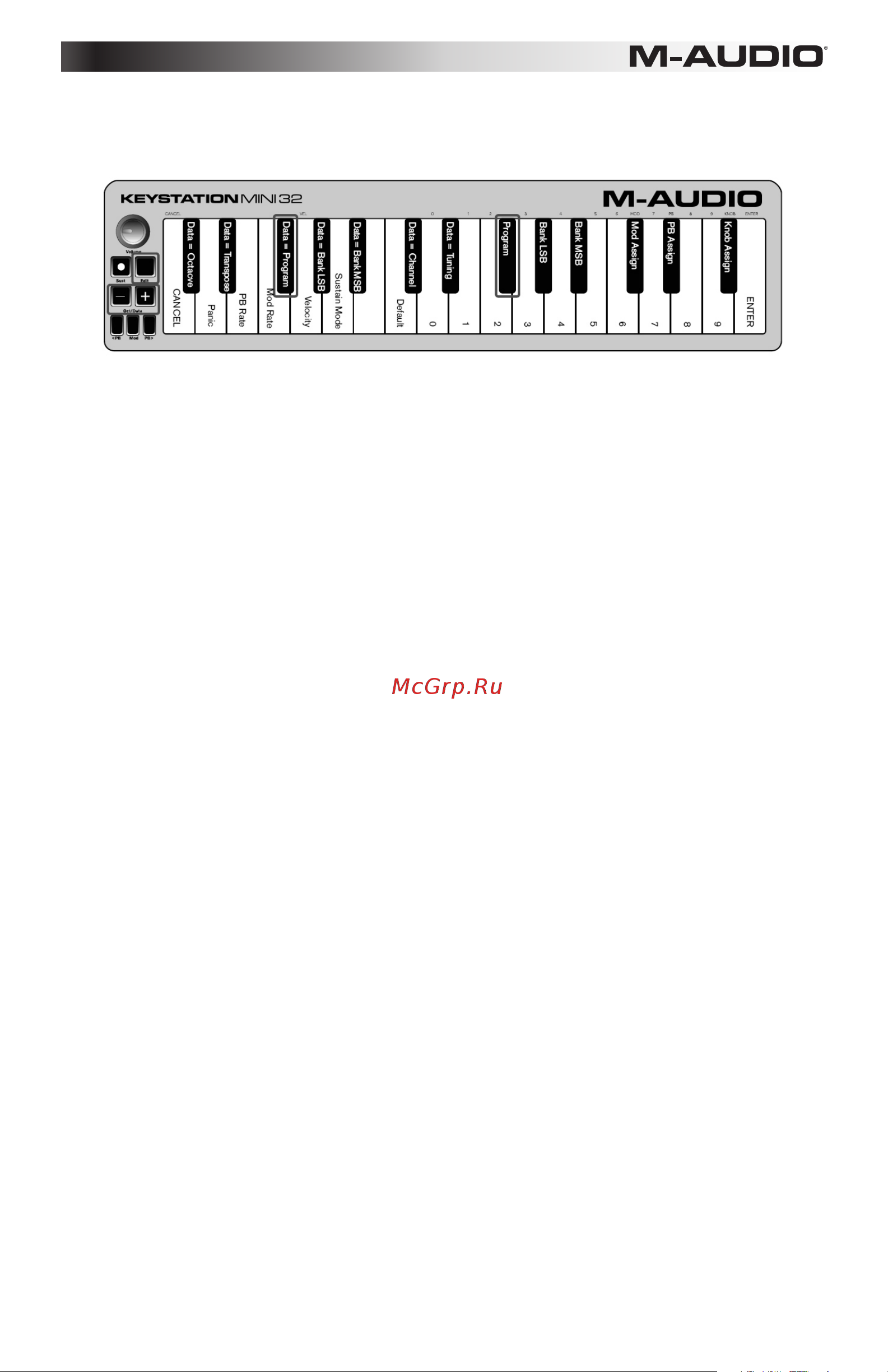 M-Audio Keystation Mini 32 - New [6/80] Program change