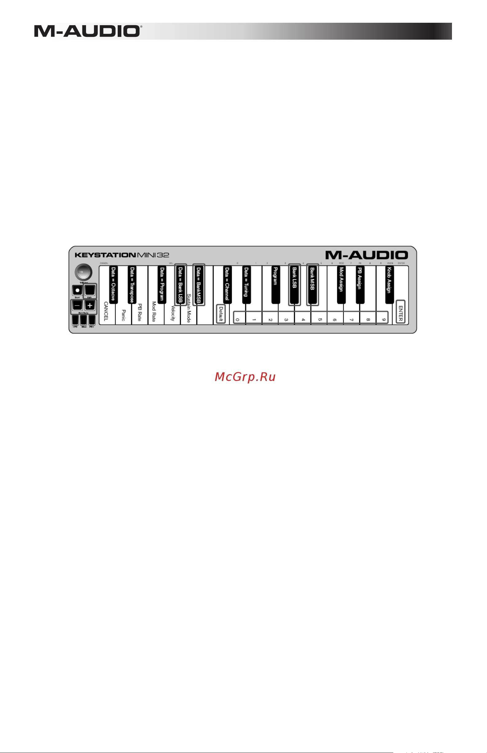 M-Audio Keystation Mini 32 - New [7/80] Bank lsb and bank msb
