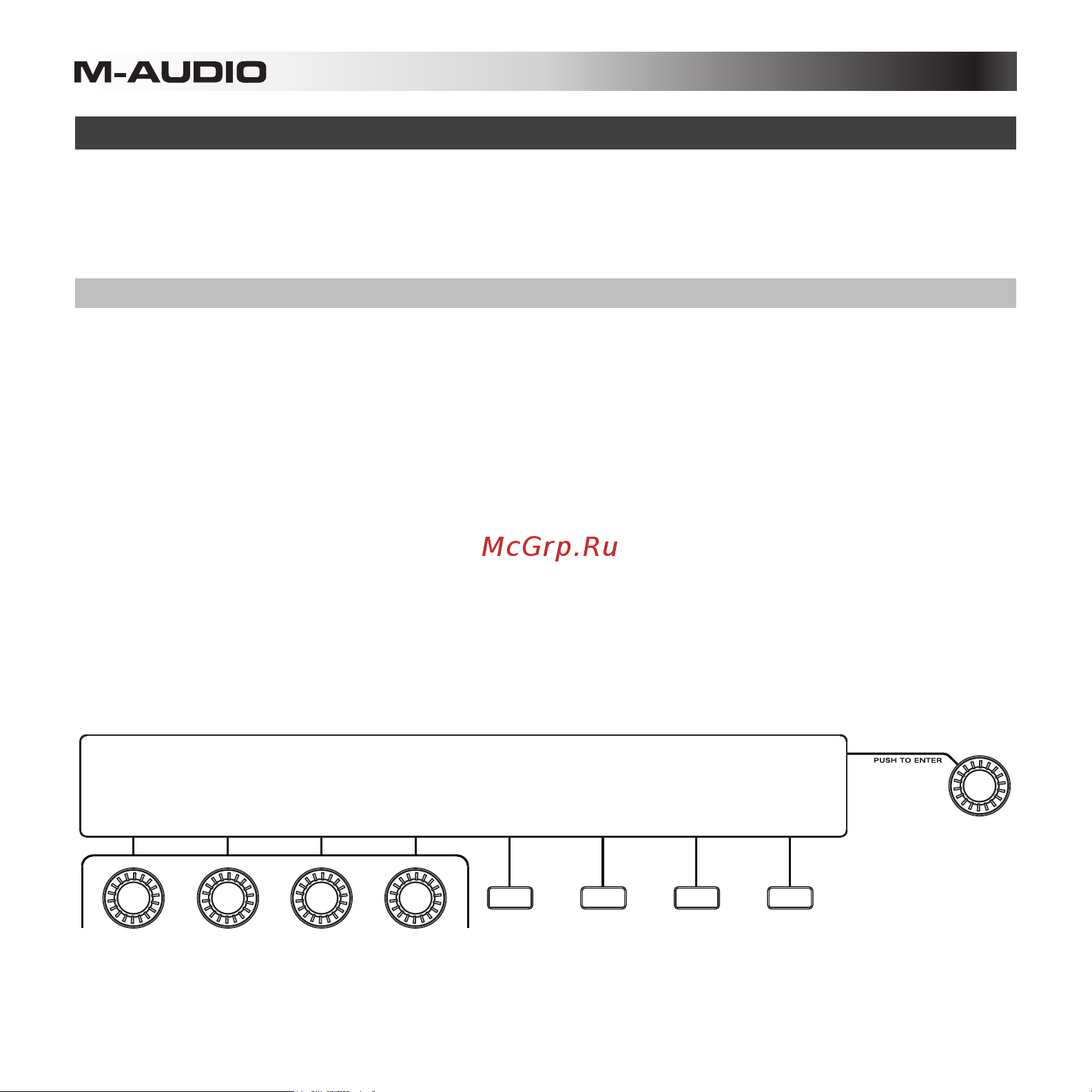 M-Audio Trigger Finger Pro [16/97] Basics