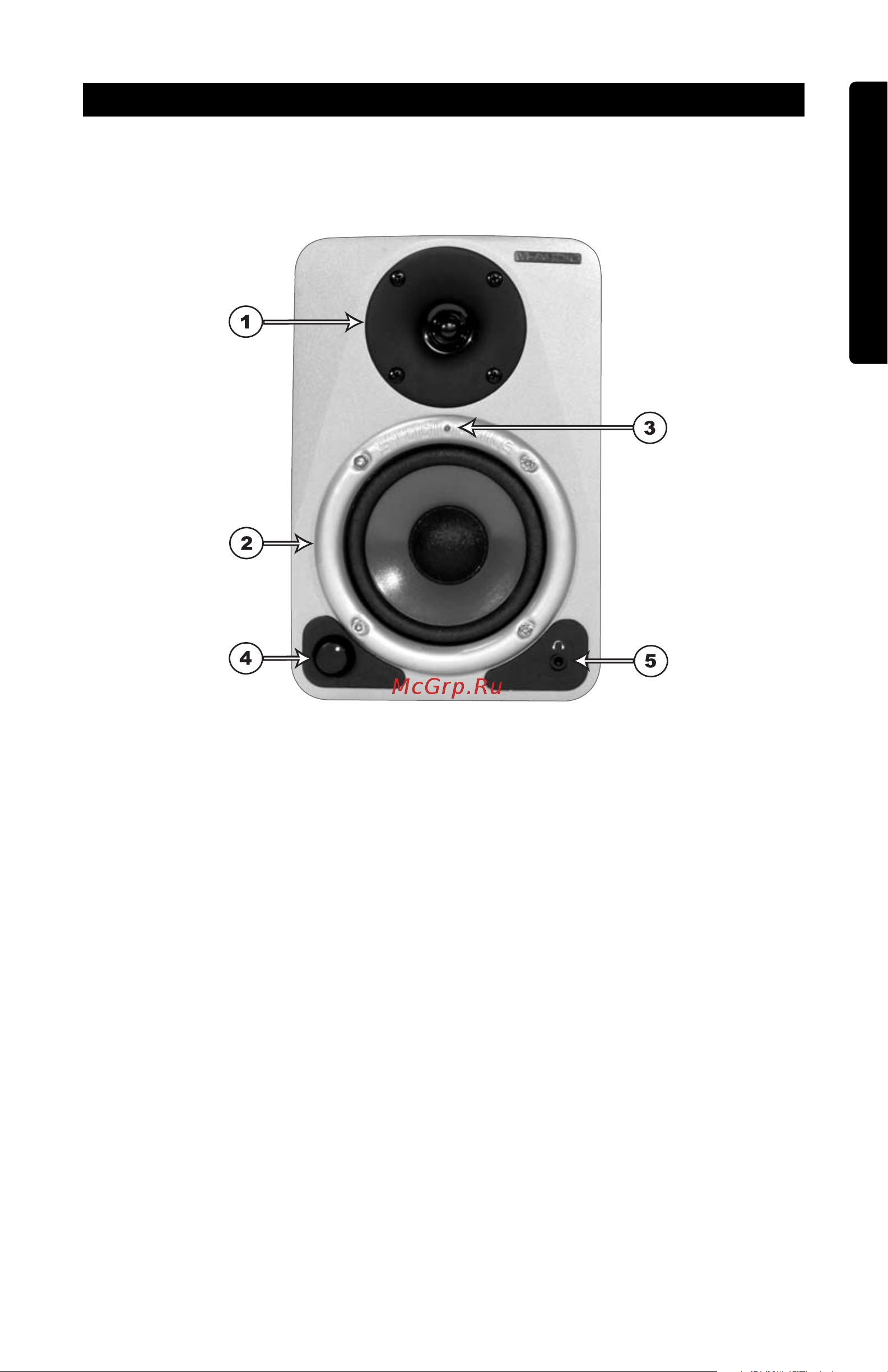 M-Audio StudioPro 4 [28/65] Bedienelemente der vorder und rückseite