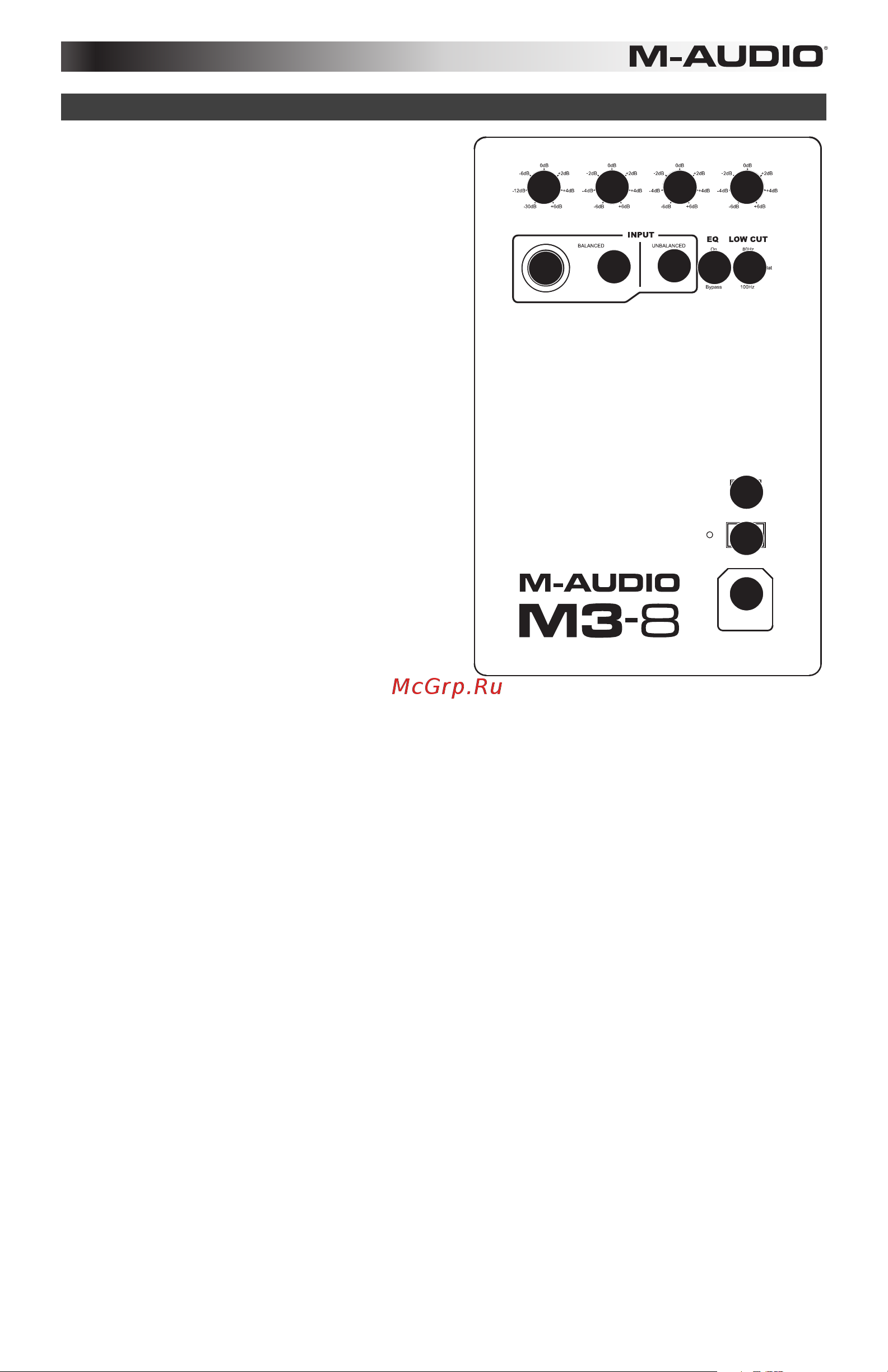 M-Audio M3-8 [5/40] 6 7 8 9