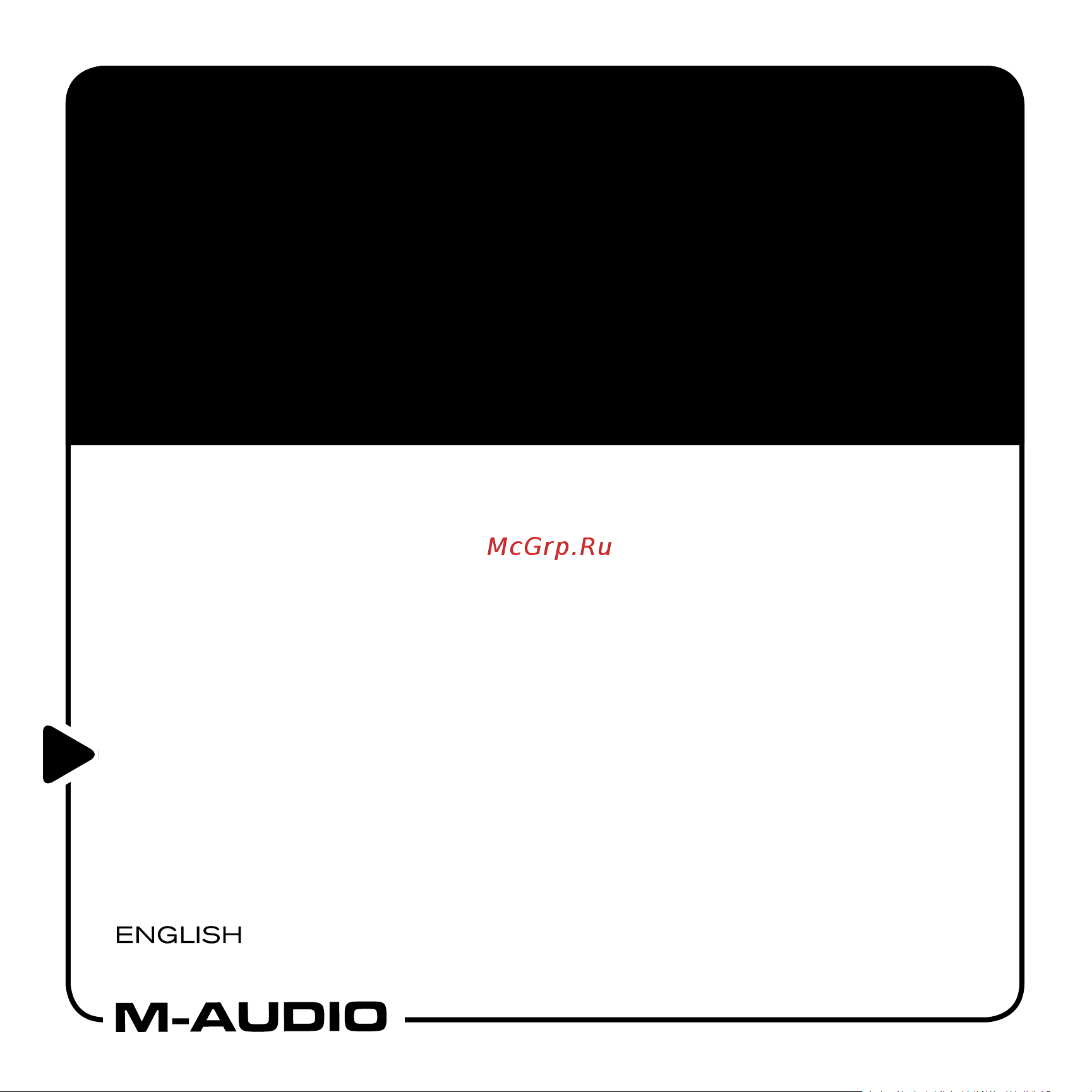 M-Audio Black Box Pedal Board Руководство по эксплуатации онлайн