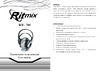 Ritmix RH-701 Руководство по эксплуатации