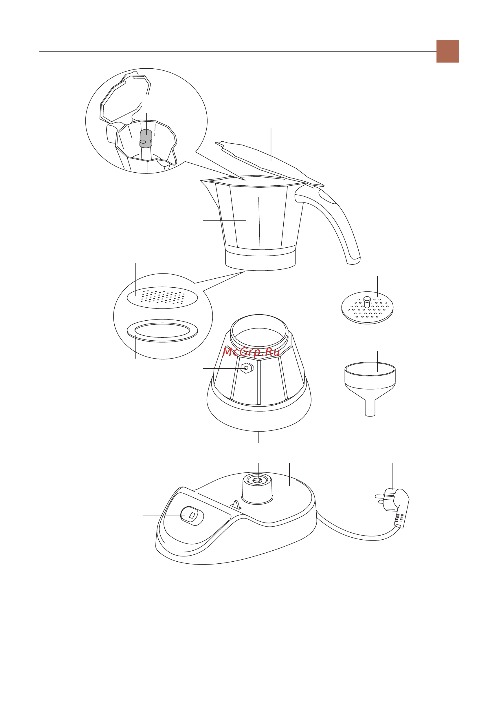 Delonghi EMKM 6. B Alicia plus Руководство по эксплуатации онлайн [4/7] 761505