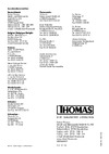 Thomas Bravo 20 (788074) Руководство по эксплуатации