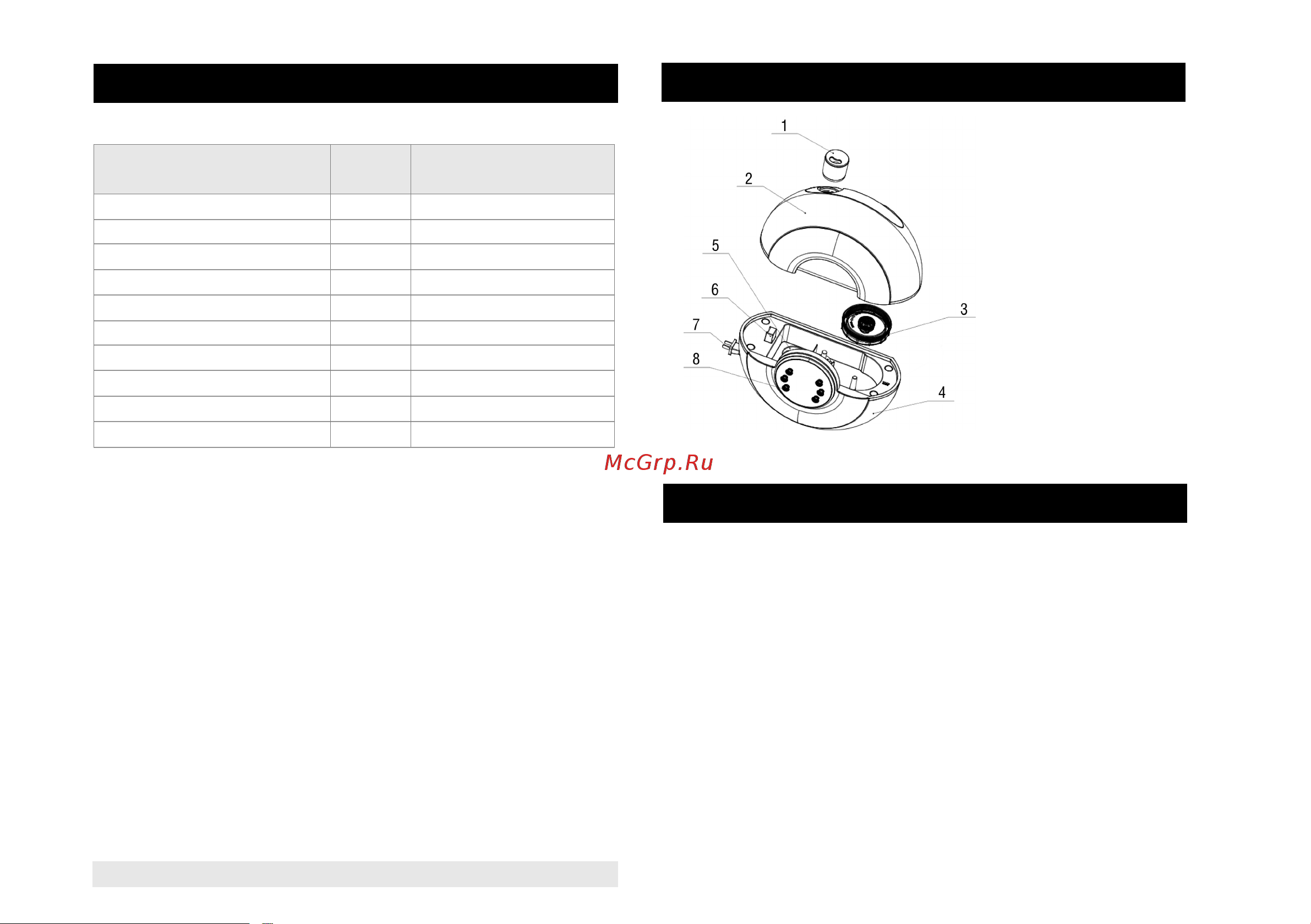Timberk THU UL 30 E (MP) [4/28] Specifications 4 description of the unit