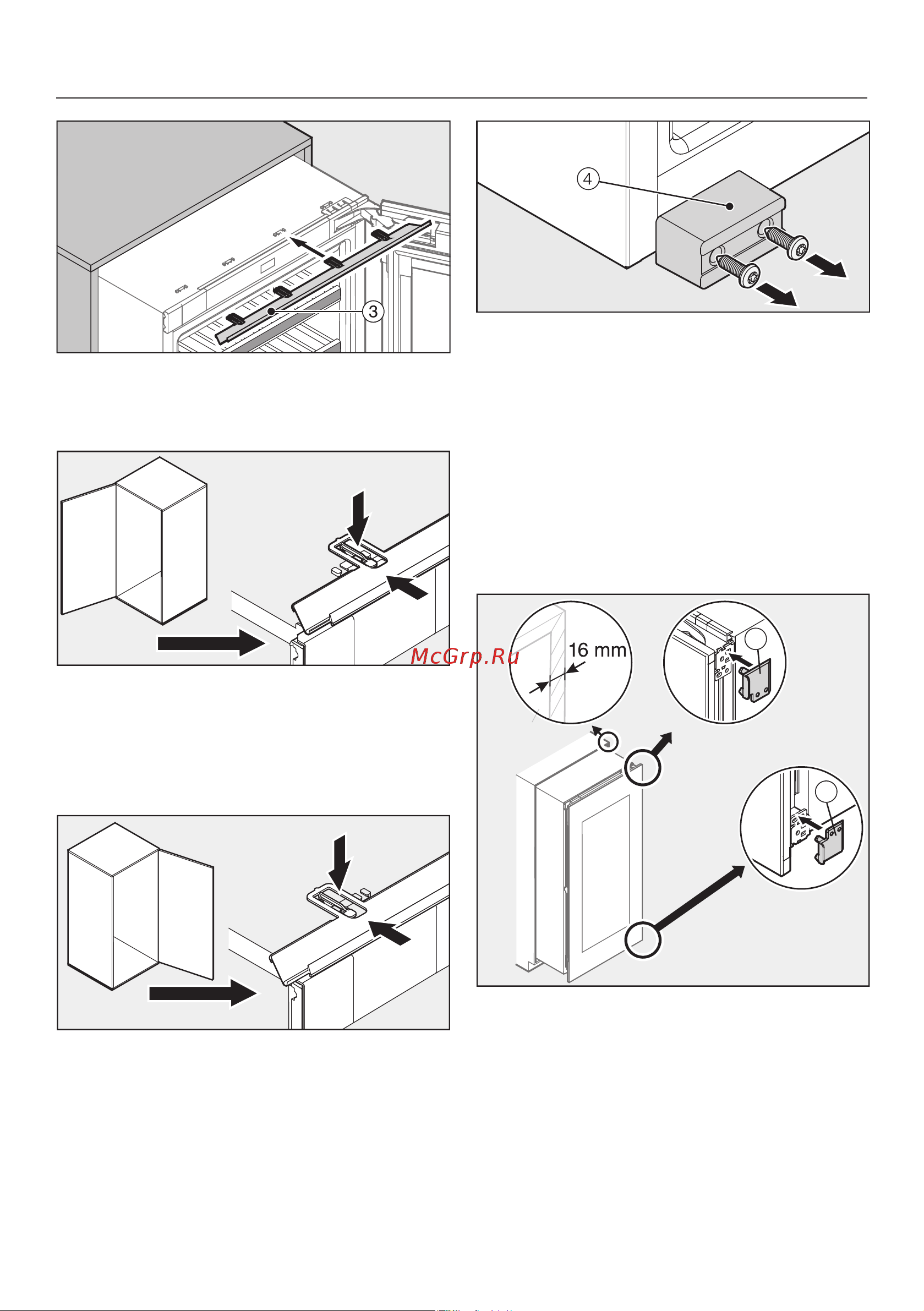 Miele KWT6422iG GRGR [77/96] Монтаж