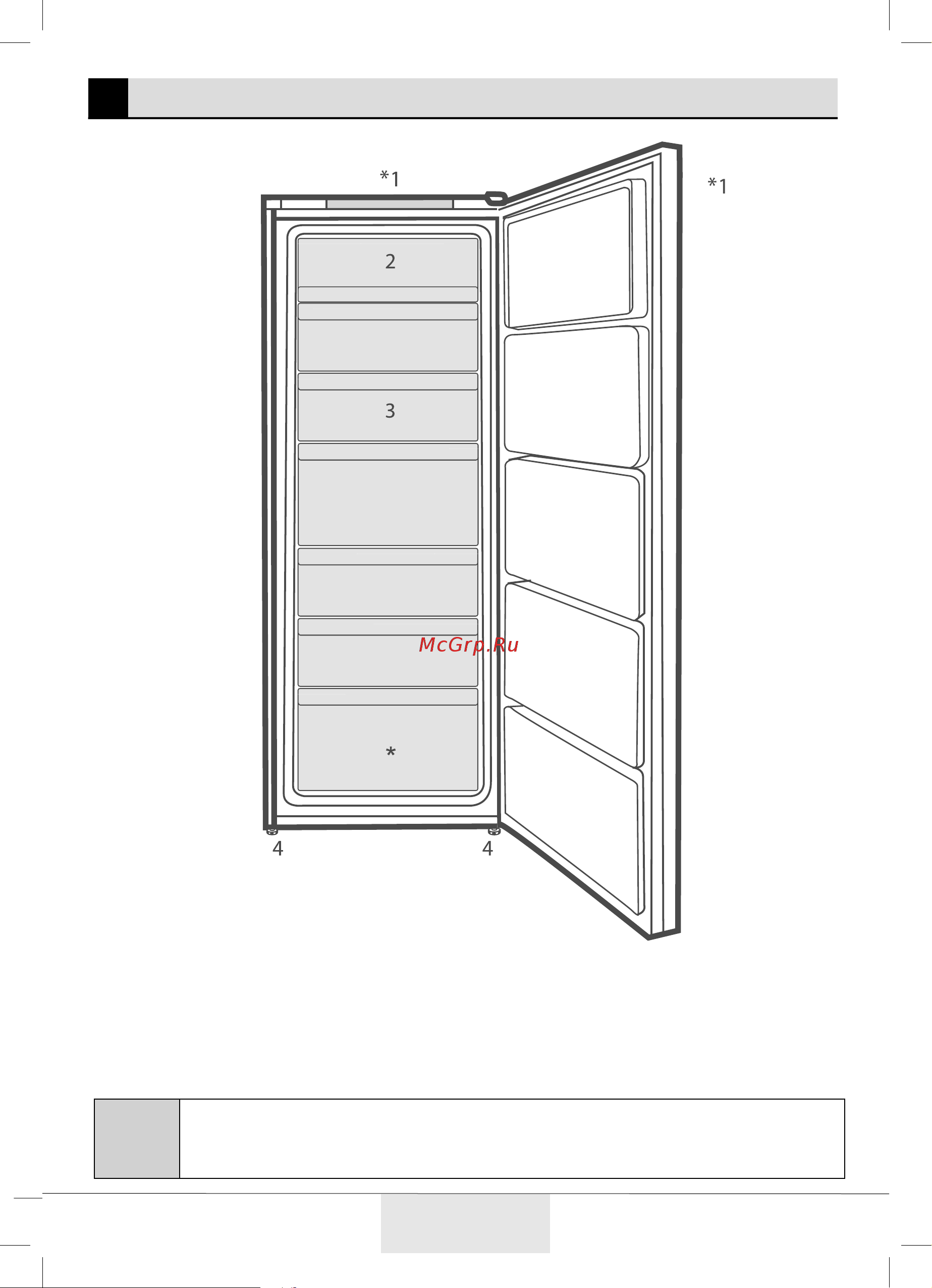 Beko B1RFNK292S [6/28] Описание морозильник