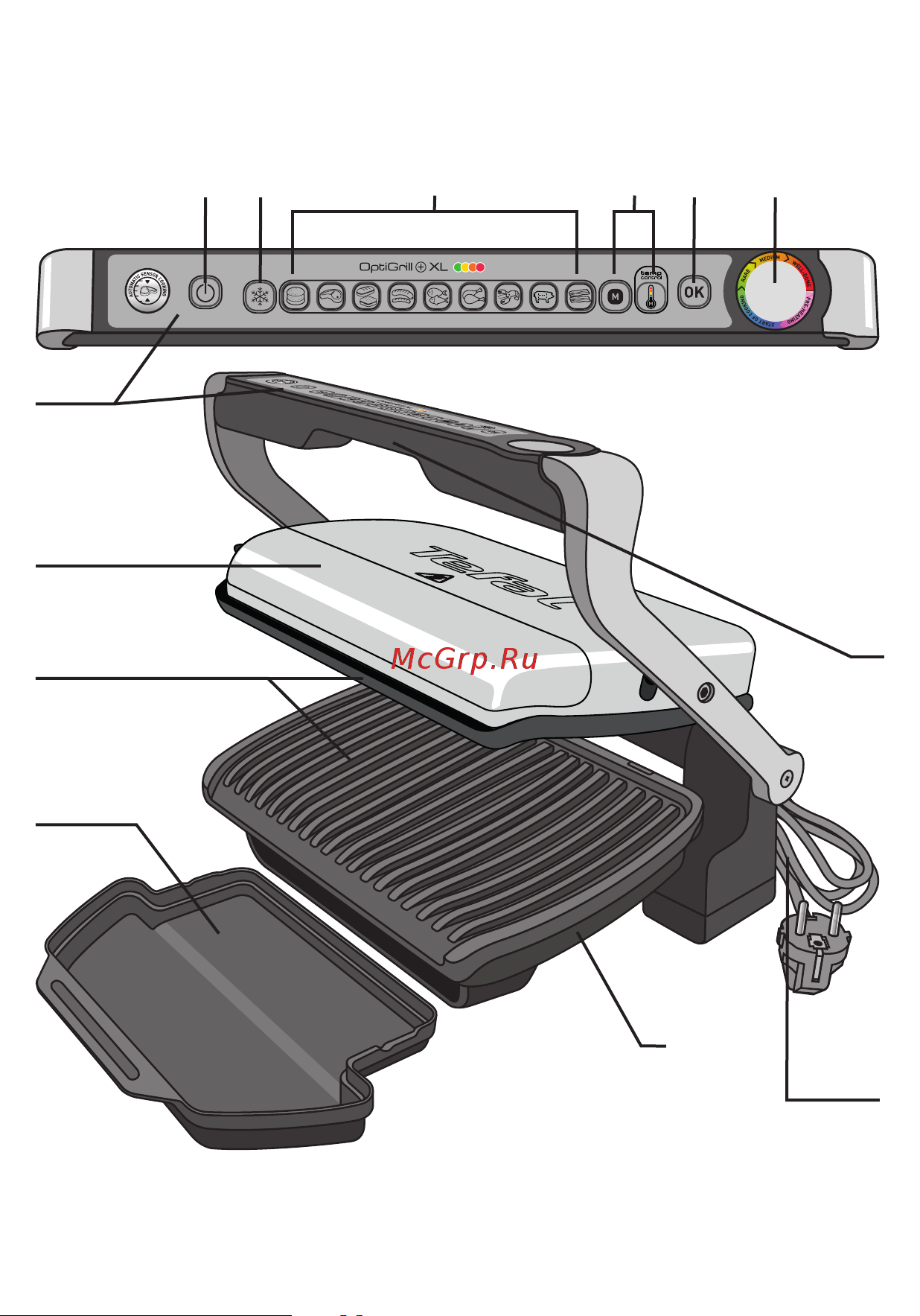 Tefal GC722834 Руководство по эксплуатации онлайн [2/16] 762081